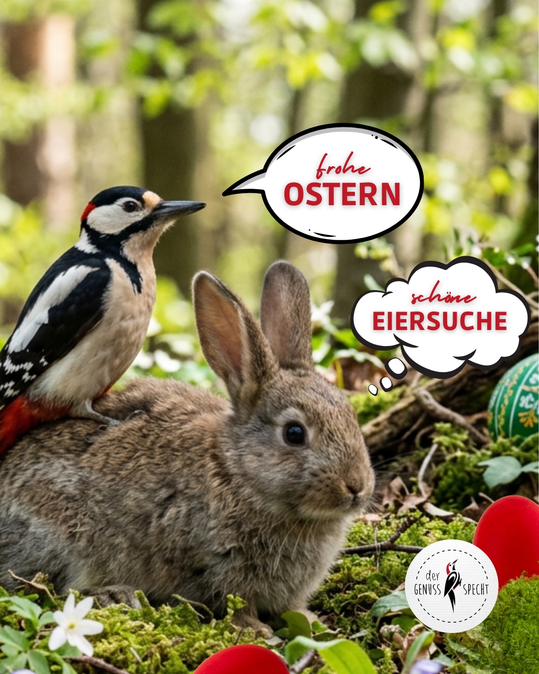 🐣🌷 Frohe Ostern vom Genuss.Specht! 🌷🐣
Wir wünschen euch ein wunderschönes Osterfest, entspannte Feiertage und viele genussvolle Momente mit euren Liebsten.
Vielleicht bleibt ja auch Zeit für ein gutes Essen, ein Stück Kuchen und eine kleine Auszeit vom Alltag. Genau dafür sind wir da. 🍽️💛
Danke, dass ihr unsere Gäste, Unterstützer und Genussfreunde seid!
Frohe Ostern und sonnige Frühlingstage!
Euer Team vom Genuss.Specht 🌱
#FroheOstern #Eiersuche #GenussSpecht #Regional #Soulfood #GoodFoodGoodMood #Foodlover #Foodtruck #Foodtrailer #Catering #derGenussSpecht #Bistro #SanktJohannImPongau #Pongau #SalzburgerLand #SalzburgSchmeckt