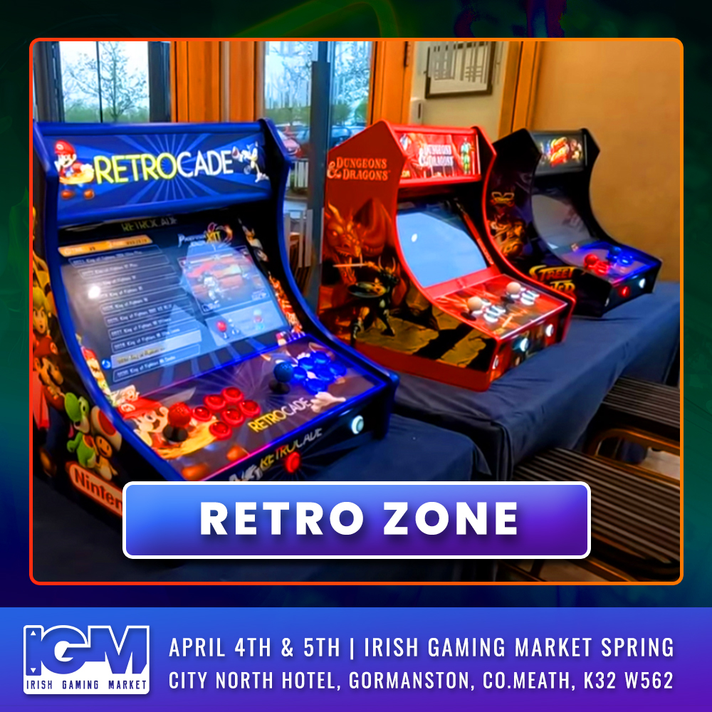 🚨 RETRO ZONE 🚨
Step into the nostalgia and press start on some legendary classics! 🕹️✨
Our Now Upgraded Retro Zone is packed with iconic arcade cabinets and retro consoles that defined generations. Bigger and better than ever.
Whether you're proving you’ve still got it to your siblings or showing your kids what real gaming looked like, it’s the perfect place to take a break from shopping and get your game on. 👾
Relive favourites like Pac-Man, Space Invaders, Donkey Kong, Street Fighter, Time Crisis and loads more. 🎮💥
🗓️ Make sure to stop by and soak up the 8-bit vibes all weekend long!
🎟️ Get Tickets Now via the link in our bio!🔗
#irishgamingmarket #igmspring #igm2026 #retrogaming #arcade #nostalgia #gamersunite #pixelpower