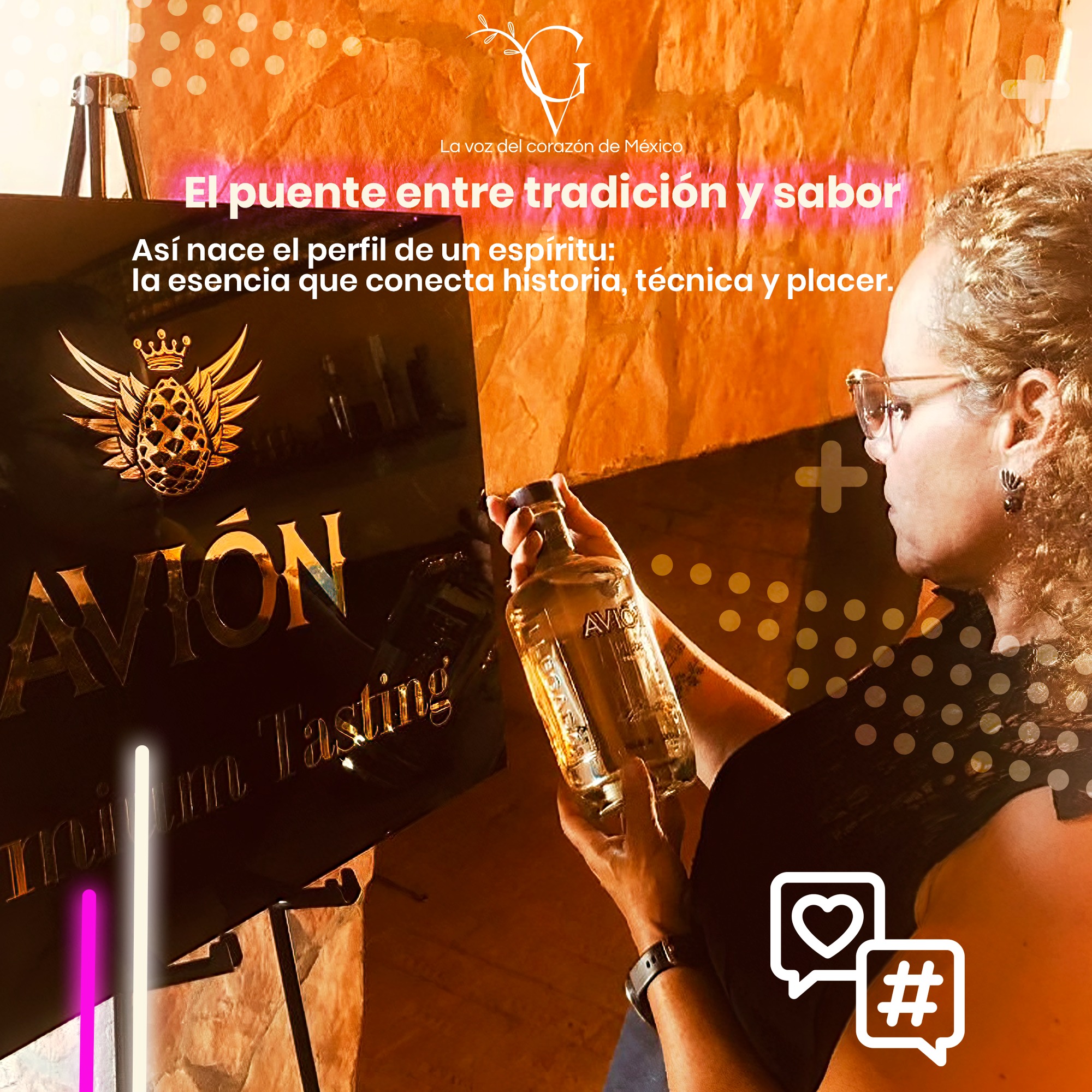 El puente entre tradición y sabor
Un Master Profiler de destilados es el vínculo esencial entre quien crea el líquido (maestro destilador), el dueño de la marca y el consumidor final.
Mi trabajo consiste en interpretar lo que el consumidor y la marca buscan en aromas y sabores, para guiar a quienes elaboran el destilado en su creación olfativa.
Así nace el perfil de un espíritu: la esencia que conecta historia, técnica y placer.
Join me on this journey of aromas and flavors that celebrate Mexico.
#MasterProfiler
#SpiritTasting
#FlavorJourney
#CraftedInMexico
#FromPalateToBottle