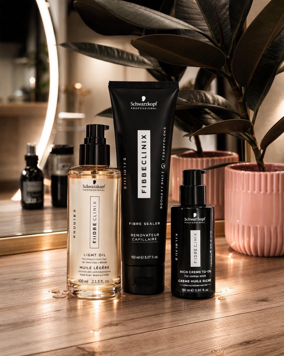 ✨ Mes chouchous de la gamme coiffante Fibre Clinix ✨
Des indispensables pour sublimer les cheveux au quotidien.
Mais mon vrai coup de cœur… le rénovateur de pointes (Fibre Sealer) 🤍
Il aide à lisser la fibre, à protéger les pointes et à garder des cheveux doux, brillants et bien disciplinés après le coiffage.
💧 Light Oil – une huile légère qui nourrit et apporte de la brillance sans alourdir.
🖤 Fibre Sealer – mon indispensable pour des pointes nettes et protégées.
✨ Crème-to-Oil – parfait pour nourrir et maîtriser les frisottis.
Des soins enrichis avec la technologie Bondfinity pour des cheveux plus forts et visiblement plus sains.
Et vous, vous avez déjà testé la gamme Fibre Clinix ?
#FibreClinix #SchwarzkopfProfessional #Haircare #HairRoutine #HairStylist #HairLove