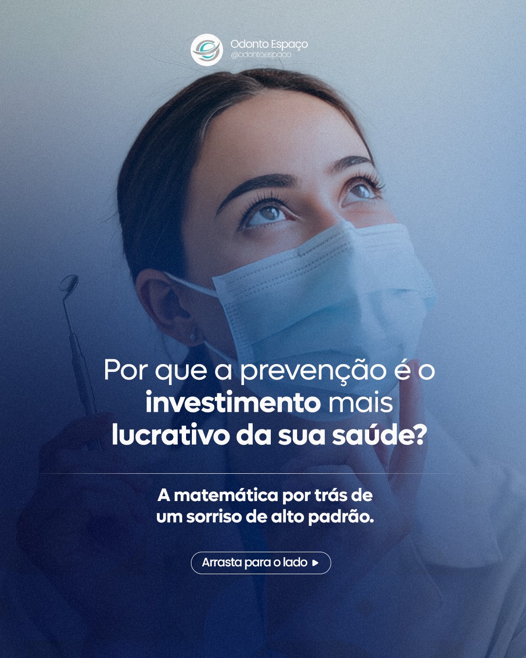 No mundo dos negócios, você nunca esperaria uma máquina parar para fazer a manutenção. Com a sua saúde, a lógica deve ser a mesma. 🧠📈
A prevenção na OdontoEspaço não é "apenas uma limpeza". É um protocolo de gestão de riscos. Quando você investe na sua profilaxia semestral, está comprando:
1️⃣ Longevidade: Proteção dos seus dentes naturais.
2️⃣ Economia: Prevenção de tratamentos complexos e onerosos.
3️⃣ Tempo: Consultas rápidas e programadas, respeitando sua agenda.
O sorriso de sucesso não é apenas bonito; ele é saudável e planejado. Afinal, a prevenção é o único investimento onde o retorno é garantido: zero dor e máxima confiança.
Sua saúde é o seu maior ativo. Como você tem cuidado dela?
Salve este post para consultar sua próxima data de manutenção ou agende agora pelo WhatsApp.
#SaudeFinanceira #OdontoEspaco #Prevenção #InvestimentoEmSaude #VilaMariana #AltaPerformance #GestãoDeRiscos #SorrisoDeSucesso #odontoespaço #dentistavilamariana #vilamarianasp #VilaMariana #ortodontia #ortodentista #dentistasp