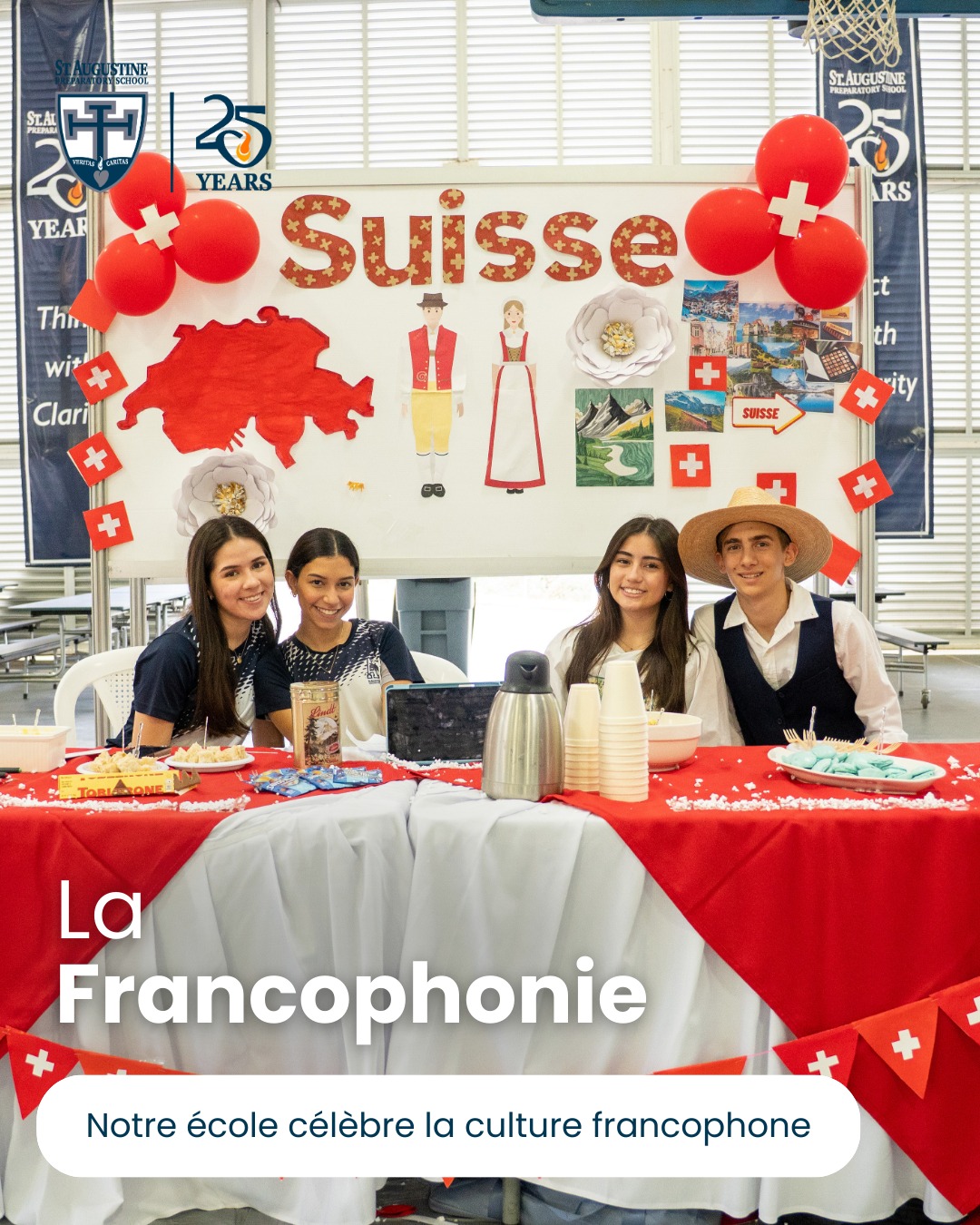 Allez les Dauphins! 🇫🇷 La Francophonie dans notre école! 🇫🇷 We celebrated the Francophonie at our school with expos about French speaking countries, musical performances, and special guests! Merci à Monsieur Lucas Patterson, représentant de l'Ambassade du Canada au Nicaragua, à Grethel Castro, représentante de l’Ambassade de France au Nicaragua, à Lauréda Kharbache, directrice de l’Alliance Française et Nancy Manzanares, coordinatrice pédagogique de l'Alliance Française de Managua!
#Francophonie2026 #GoDolphins #AllezLesDauphins #TopAcademicSchool #BuildingKnowledge