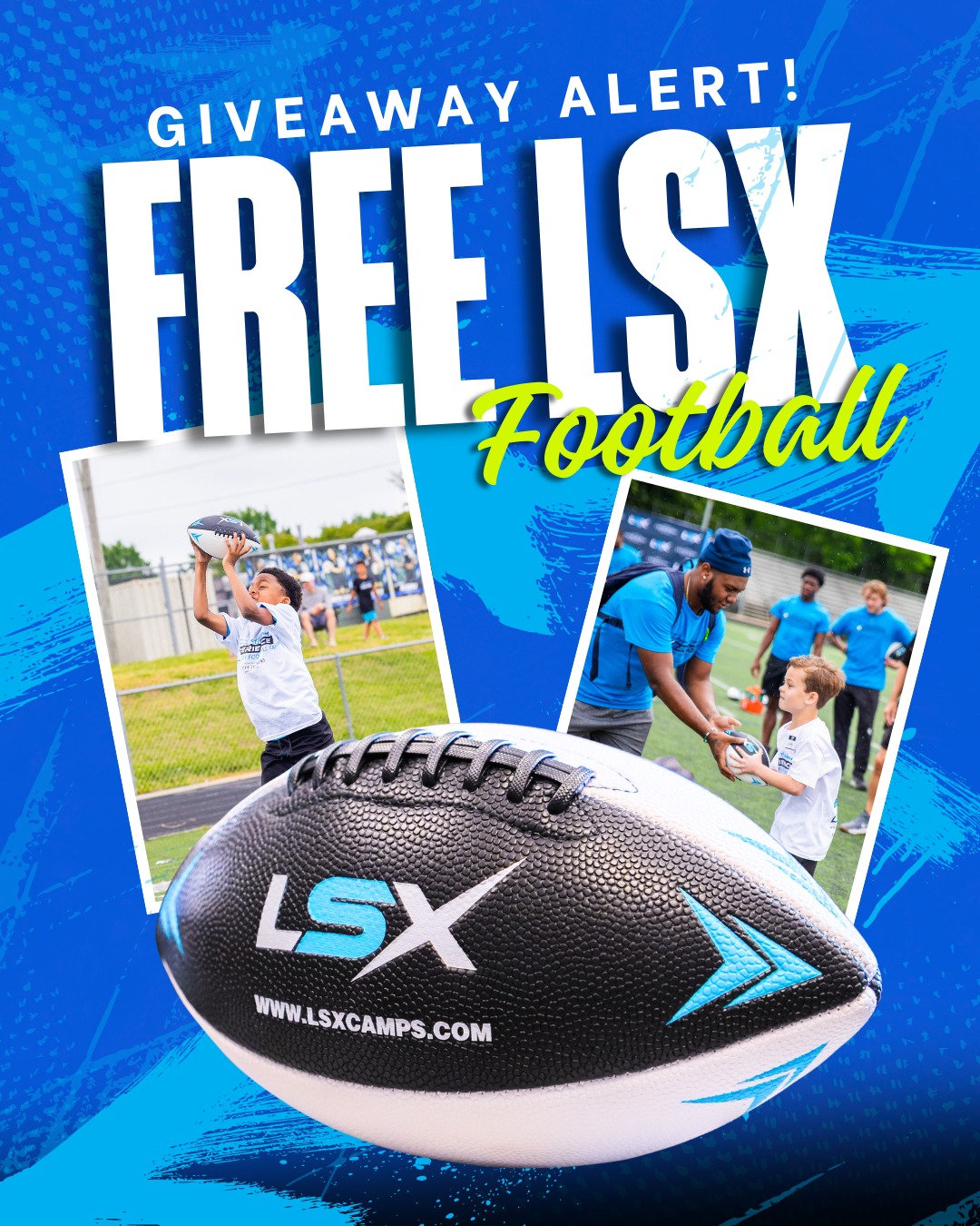 🏈 GIVEAWAY: Win Free LSX Football at The Big House!
Play where champions play — inside Michigan Stadium, home of the 2023 National Champion Michigan Wolverines.
To enter:
✅ Register for GO PLAY FLAG at The Big House
❤️ Like this post
👥 Tag two teammates in the comments
📲 Follow our page
One lucky player will win FREE LSX Football.
Event Details
📅 May 9, 2026
📍 Michigan Stadium — Ann Arbor, MI
🏈 5v5 Youth Flag Football Tournament
🏟️ Includes a Michigan Stadium locker room tour for all players and coaches
Step onto the turf at The Big House and experience youth flag football on one of the biggest stages in the state.
Register here: https://www.legendarysportsx.com/tournaments/go-play-flag-at-the-big-house