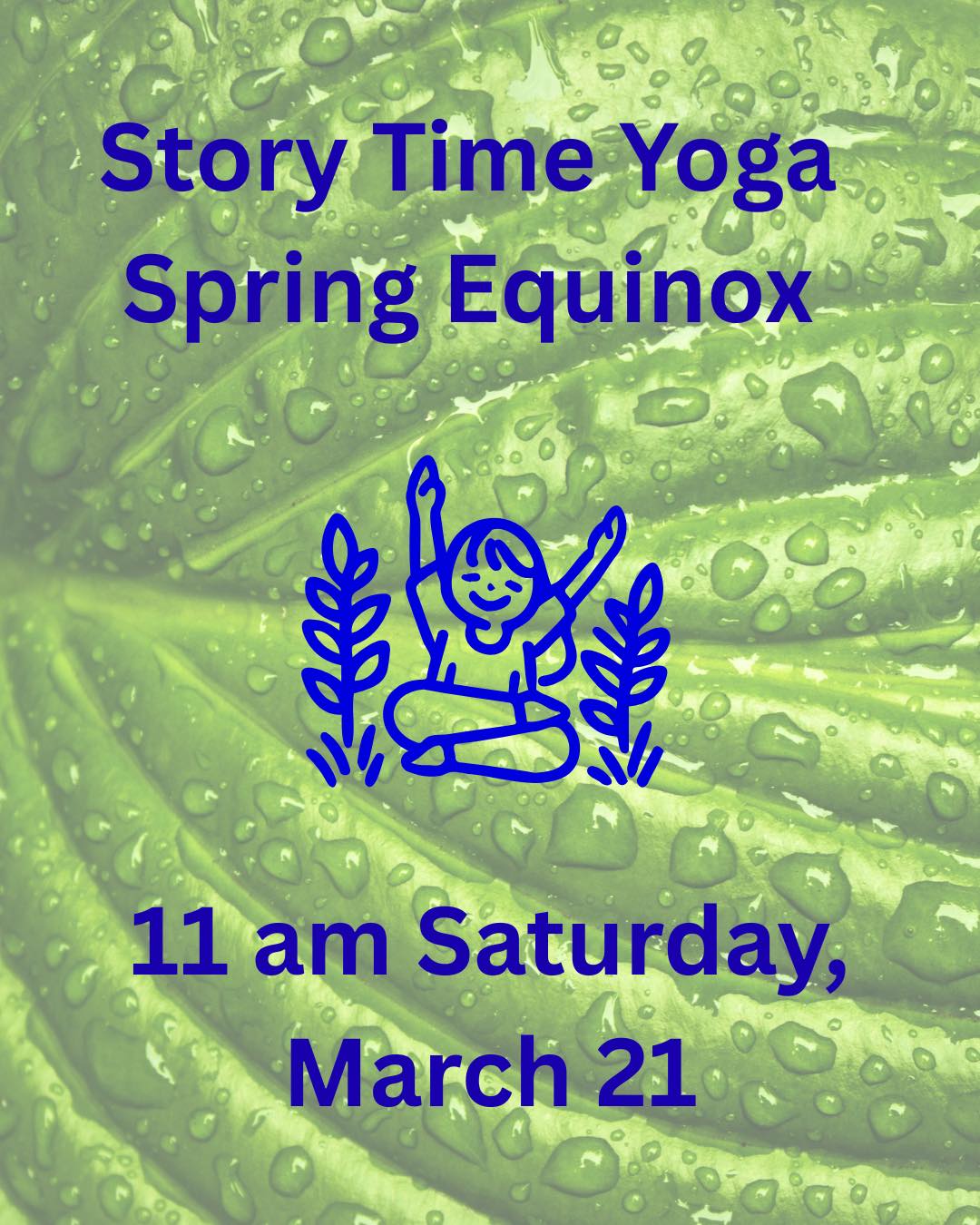 Ring in the new season with story time yoga! Celebrate the budding of a new year with a wiggly spring inspired theme.
#yoga #adventuresinyoga #healthyhabitsstartyoung #childrensyoga #adventureyoga #healthyhabitsstartearly #kidsyoga #storytimeyoga #storytimeyogafun #storytimeyogaforkids #healthybodyhealthymind #healthybody #keepgrowing #yogaadventures