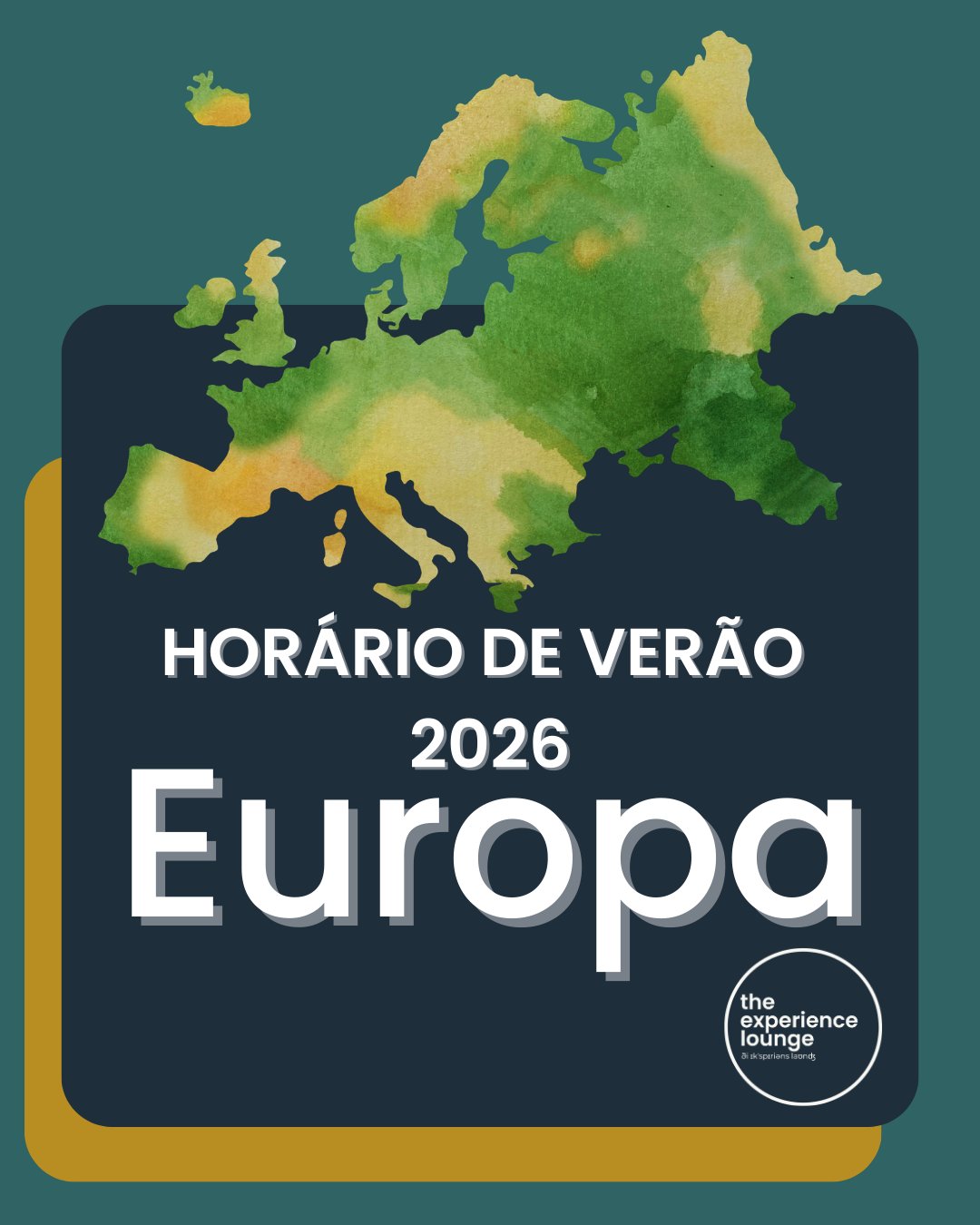 Algumas semanas após o início do horário de verão na América do Norte, agora é a vez dos países Europeus adiantarem os seus relógios em 1 hora na madrugada entre sábado e domingo.
Veja como fica a diferença de fuso horário entre o Brasil (horário de Brasília) e os diferentes países europeus.
#horáriodeverão #theexperiencelounge