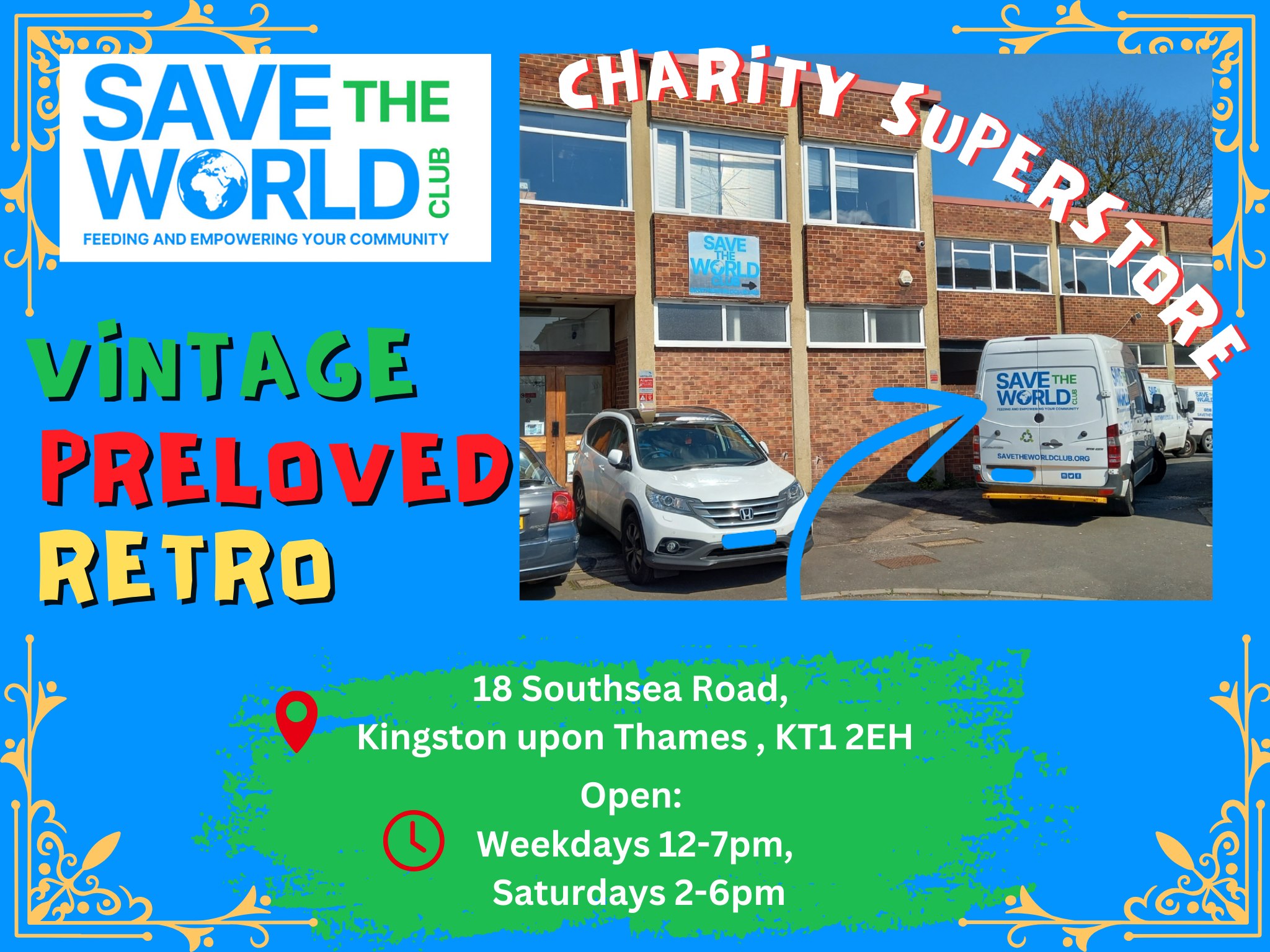 This week from our charity superstore, we wanted to share that we have a wonderful collection of video games, many of which are priced instore. These and so much more available from our amazing charity warehouse, The Circulatory!
📍At: 18 Southsea Rd, Kingston upon Thames, KT1 2EH.
⏰️Open to the public to buy from: 12-7pm Weekdays, and Saturdays from 2-6pm.
🅿️ Limited parking available in our charity yard, on street paid parking also available.
All profit made at the warehouse goes into our other projects supporting local residents.
We wish you a fantastic day from the STWC team!
#CircularEconomy #Reuse #Repair #Upcycle #Recycle #Charity #CharityShop #KingstonUponThames #Surbiton #NewMalden #Tolworth #Chessington #VideoGames #SecondHandGames #Xbox360 #PS4 #PC #PS3 #wii #WiiGames