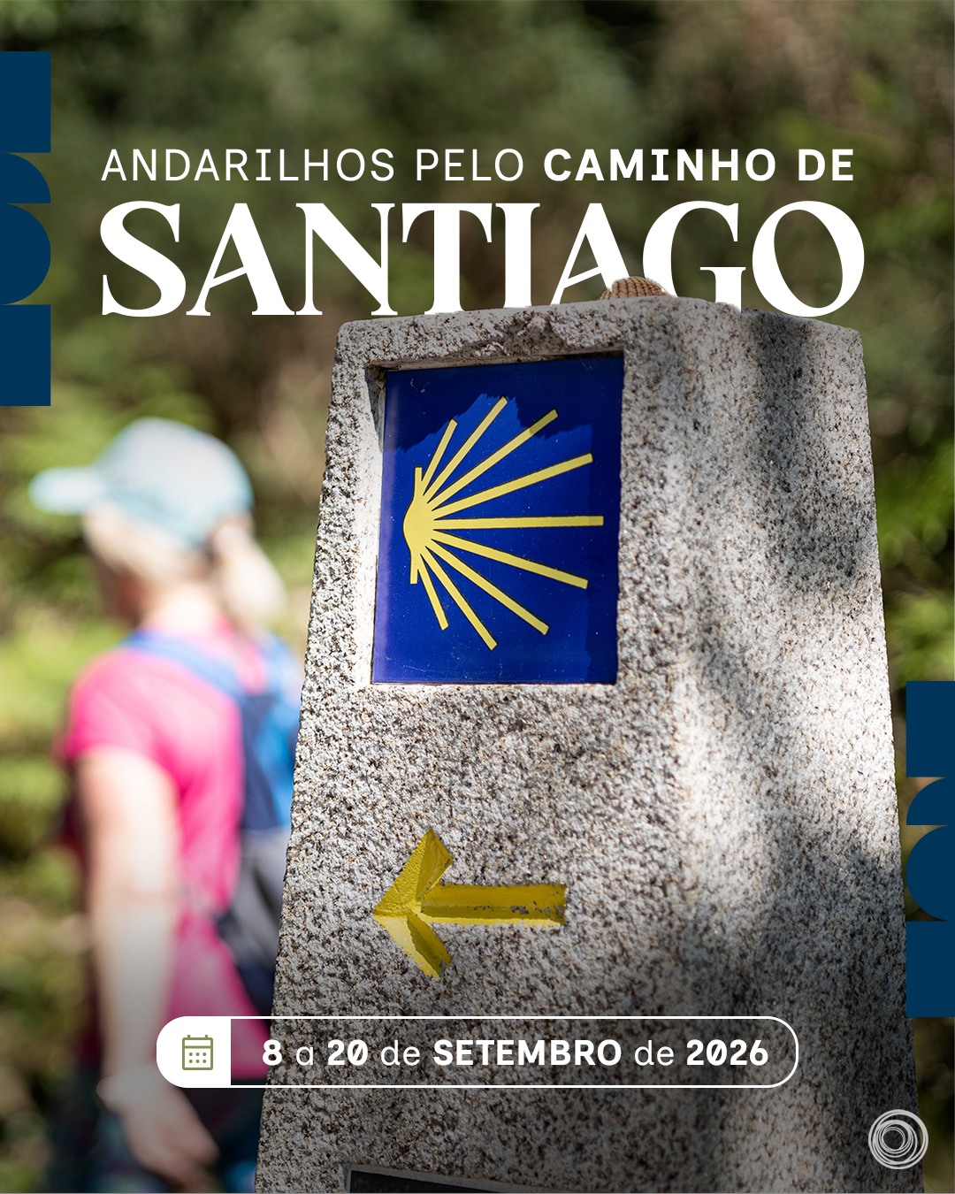Uma das jornadas mais transformadoras do mundo espera por você! 🙏✨
De 8 a 20 de setembro de 2026, a oportunidade de embarcar no tour Andarilhos pelo Caminho de Santiago!
Consulte seu agente de viagens e viva a experiência da mais famosa rota de peregrinação do Velho Continente, com todo o conforto e suporte da Domundo.
👉 Deslize e descubra cada etapa dessa incrível peregrinação!
Para não perder nenhuma novidade sobre os nossos roteiros, entre no nosso canal do WhatsApp! Link na bio. 😉
#caminhodesantiago #peregrinacao #compostela #espanha