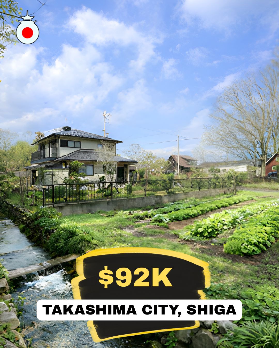 For Sale: 5SLDK House in Takashima City, Shiga Prefecture🏯
Price: 14,800,000 円 (Approximately $92,000 USD)
Layout: 5SLDK (5 rooms + Storage/Living/Dining/Kitchen)
Building Area: 134.05m²
Land Area: 531.00m²
Year Built: March 1995
Access: Shin-Asahi Station | 37 Minute Walk
For full details and personalized guidance, click the link in the bio to reach our website, or contact us directly through Instagram. We will be happy to provide all the information you need. 🔑
https://www.omoroiosaka.com/ #639 Week 80 Showcase
--------
Note:
Please be advised that currency exchange rates are subject to fluctuation, and consequently, the price of the property may vary over time. The prices indicated in the accompanying image and description reflect the prevailing rates and values at the time of the original posting.
It is important to note that while we showcase exceptional properties, we are an independent entity representing buyers seeking their dream homes in Japan and are not affiliated with the original listing company.
Furthermore, while all properties are believed to be available at the time of posting, real estate listings can change rapidly, and therefore, the future availability of this specific property cannot be guaranteed.
📢 Ad/Advertisement – This post introduces a property currently for sale in Japan. Omoroi Osaka is not the listing broker or licensed real estate company. This is for informational and promotional purposes only. この投稿は広告です。日本で現在販売中の物件を紹介していますが、Omoroi Osakaは元付業者でも宅建業者でもありません。本投稿は情報提供および宣伝を目的としたものです。
#TakashimaShigaRealEstate
#TakashimaCityHome
#ShigaPropertyForSale
#LakeBiwaLiving
#ShigaHomes
#JapanRealEstate
#KansaiProperty
#CountryLivingJapan
#JapanPropertyInvestment
#RuralJapanHomes
#omoroiosaka