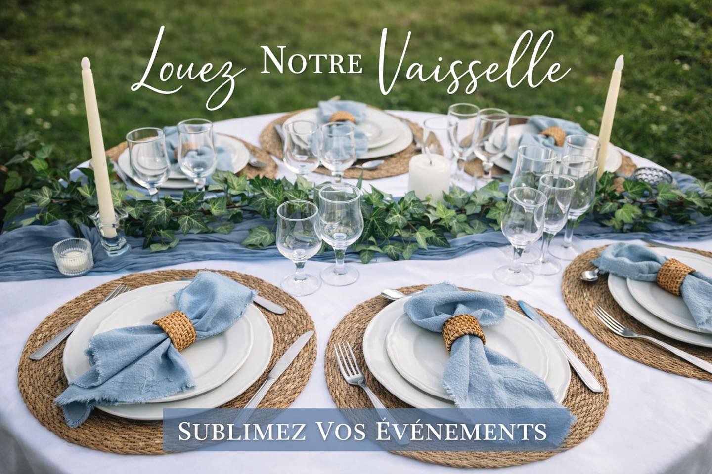 🎉 Organise la fête… on s’occupe de la vaisselle ! 🍽️😎
Mariage 💍 • Anniversaire 🎂 • Baptême 👶 • Fête entre amis 🥂
Chez nous, la règle est simple :
👉 Tu profites de la soirée, pas de la plonge !
✔️ Retrait du matériel le jeudi
✔️ Retour le lundi (oui, tu peux récupérer tranquillement le dimanche 😌)
✔️ Vaisselle rendue sale – parce que personne n’a envie de laver 120 verres après minuit 😅
✔️ À partir de 0,21 € la pièce
🎊 Des tables élégantes sans stress, et surtout zéro corvée de vaisselle !
📩 Envoie-nous un message pour ton événement et on s’occupe du reste.
#FêteSansVaisselle #locationvaisselle