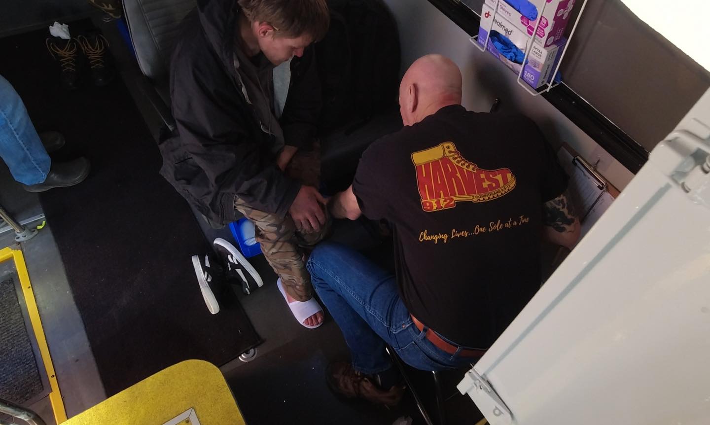 A great morning serving our neighbors at The Upper Room of Erie! Thanks to today’s stellar team of Rick, Tom, Tanya, Kurt and Christina!!