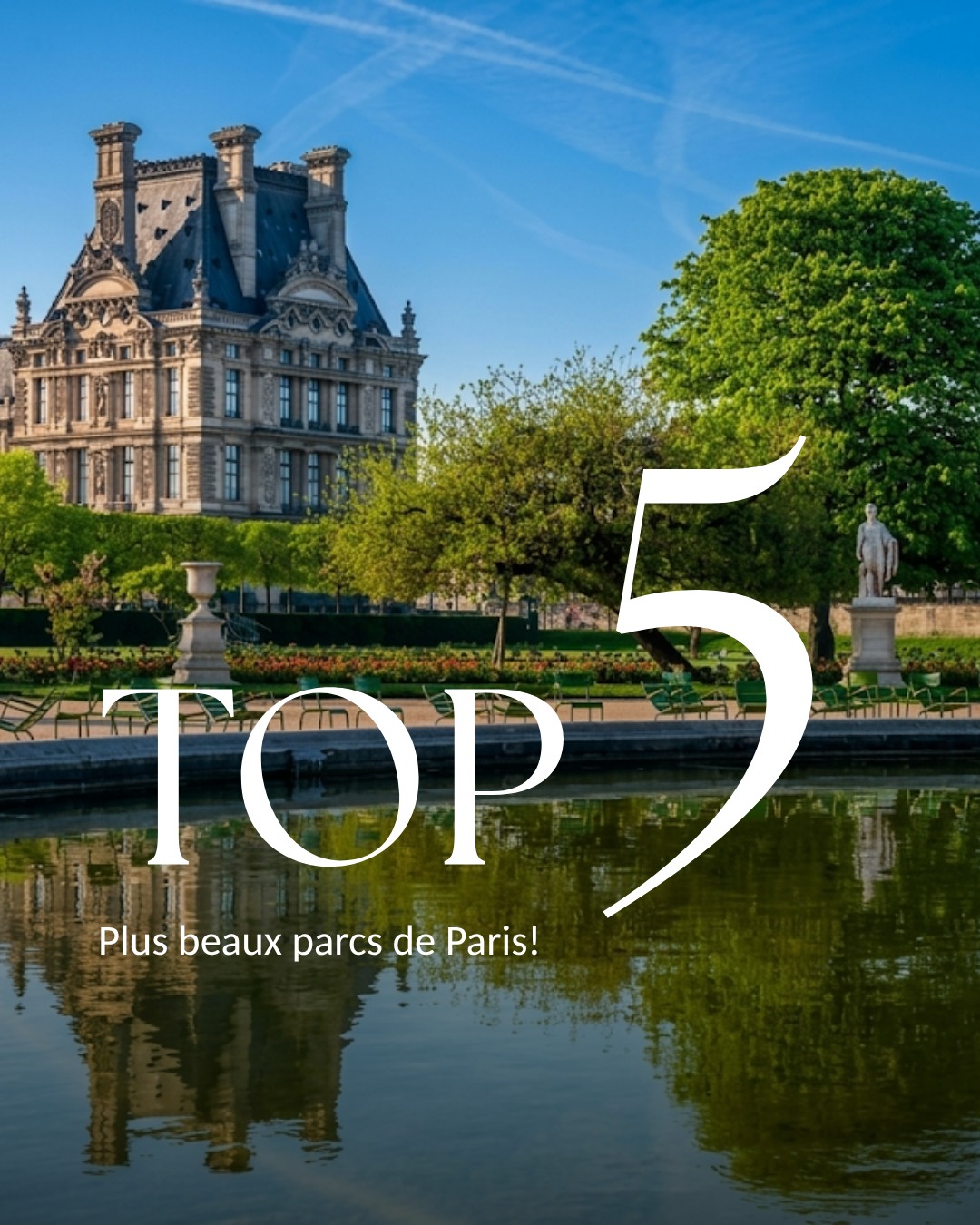 Top 5 Green Spaces in Paris 🌳
Escape the concrete jungle and breathe in nature 🌿! Discover our favorite parks for strolling, relaxing, or picnicking in the heart of the capital.
#ParisVert #NatureEnVille #baladeparisienne #evengestion #bookyourstay #BookYourStay