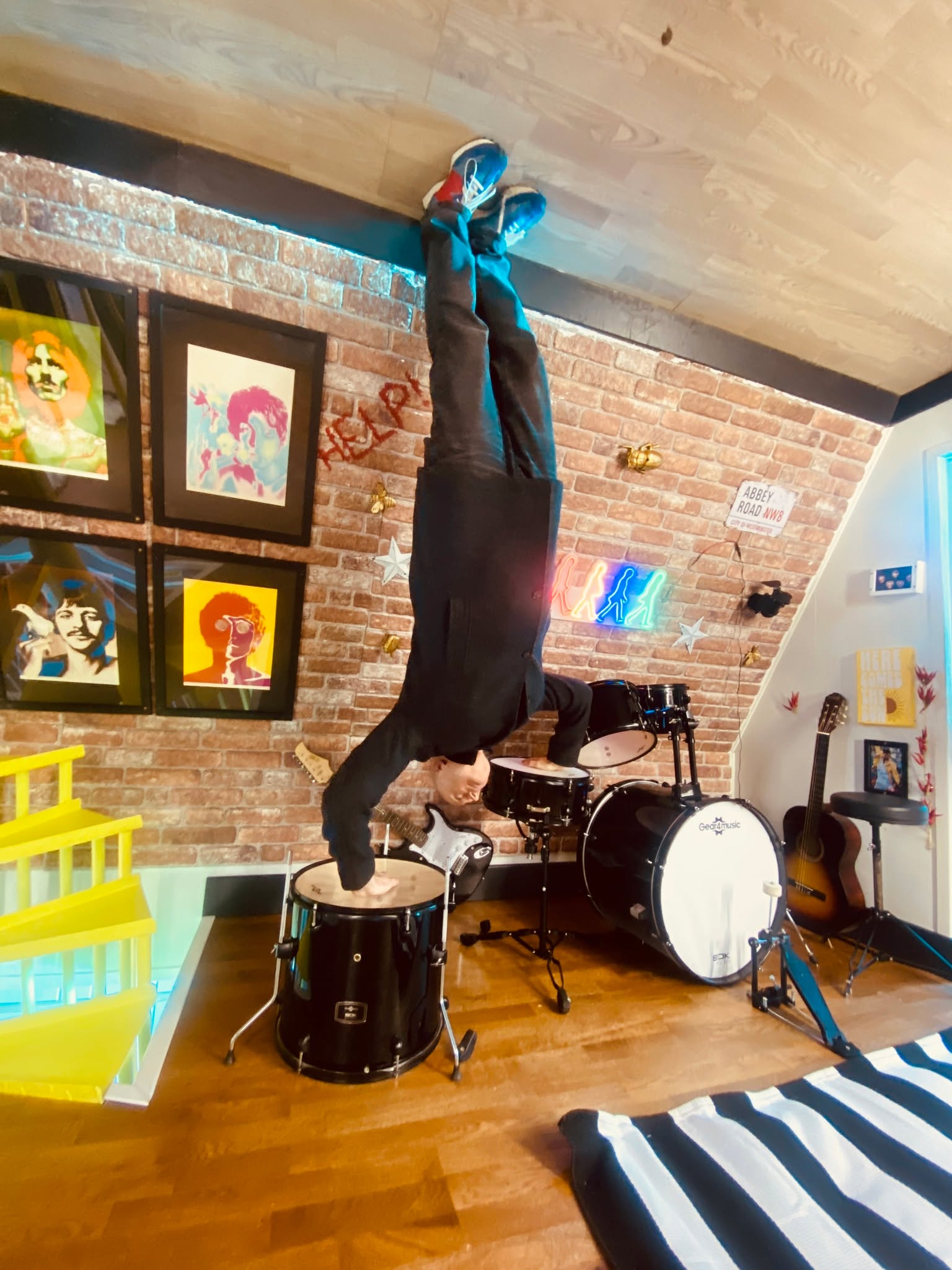 Playing on top of the beat?