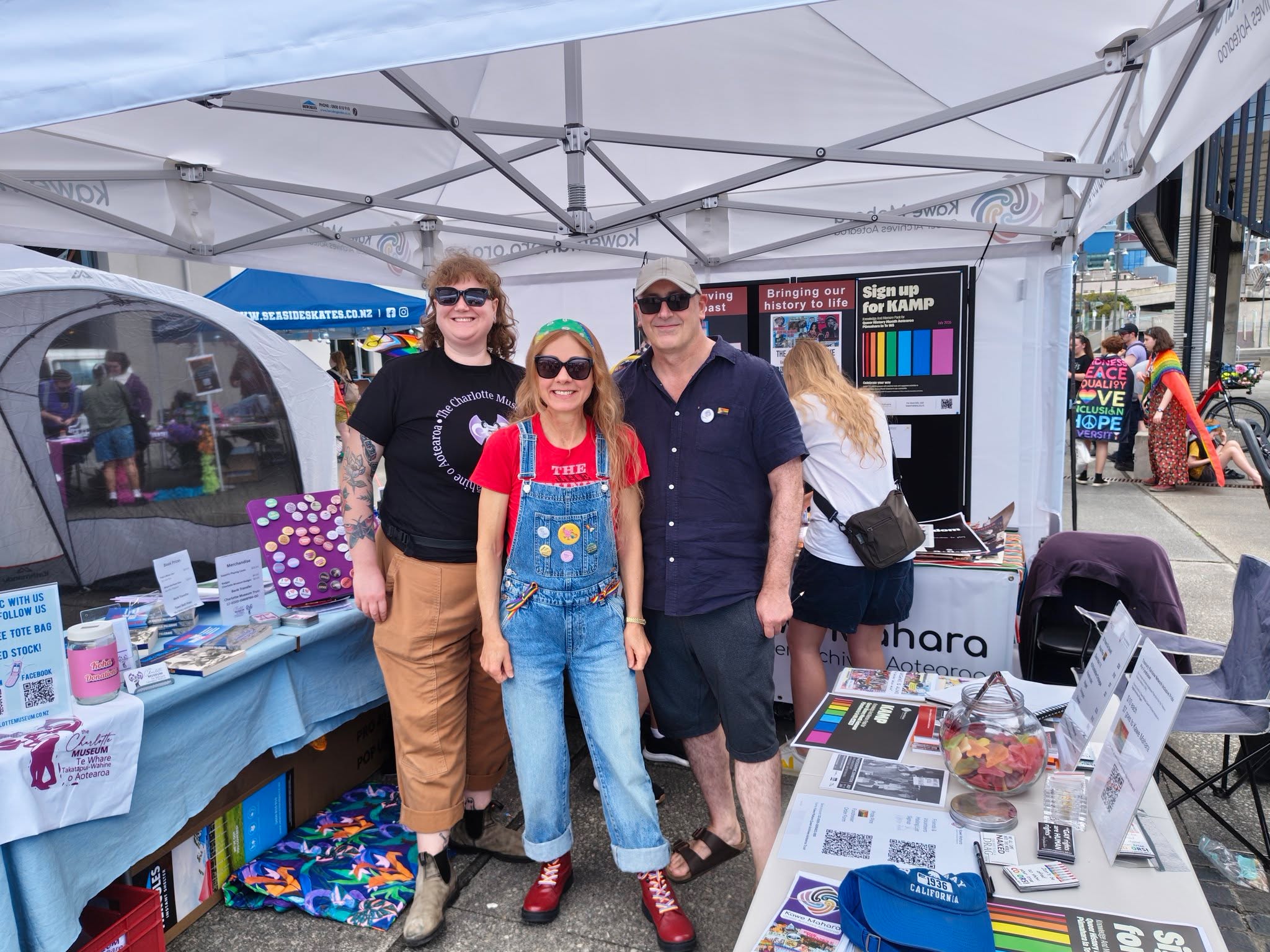 Had a blast in Pōneke with @kawemahara at our Out In The City stall. Always a pleasure to work and spend time with you folks.
Thanks @wellingtonpride for a fabulous day :)