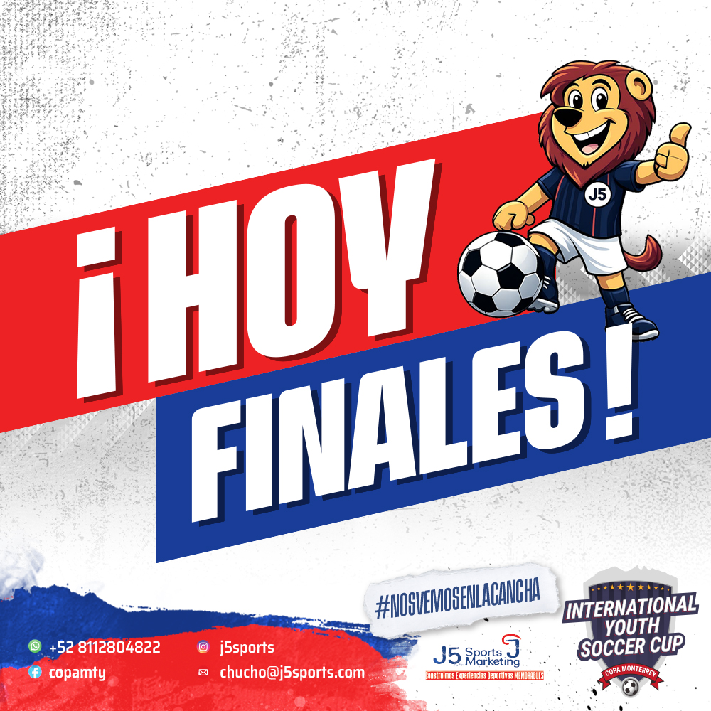 Hoy es el espectacular cierre de la edición 19 de la #CopaMonterrey. ¡Te deseamos mucho éxito y que gane el fútbol!
#NosVemosEnLaCancha