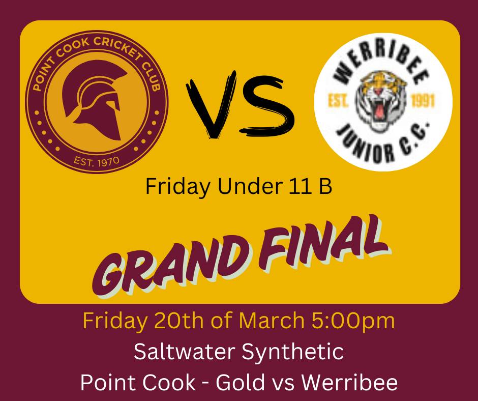 As we count down to the end of March PCCC will be showcasing our best junior sides over the weekend with a staggering 8 sides playing off for premierships between Friday 5:00pm and Monday evening.
Check the grounds and get down to support the little Warriors over the weekend.
#PCCC #WarriorWay #WRJCA #sprinklesicecreamery #bakersdelightsanctuarylakes #barryplantpointcook