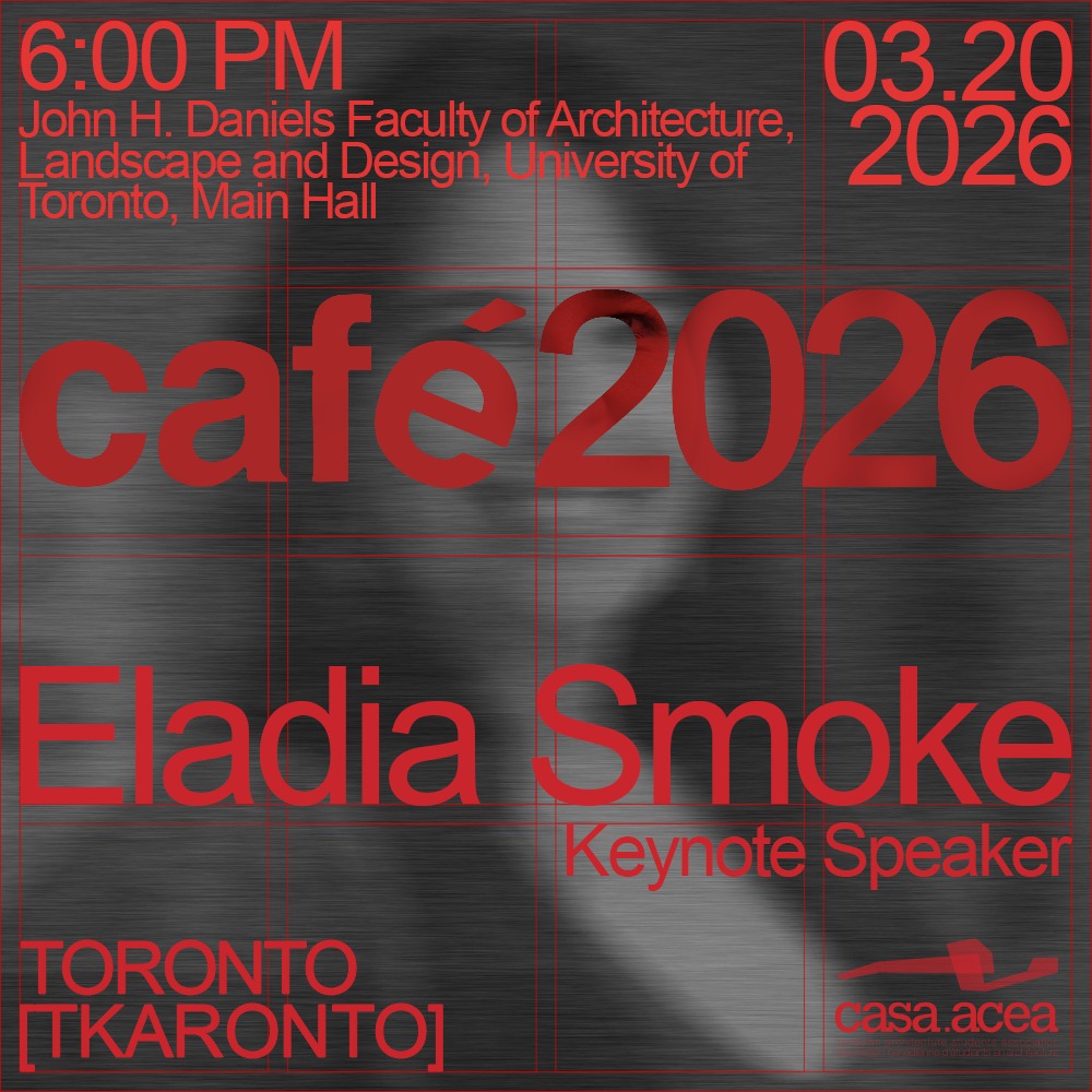 We are honoured to announce Eladia Smoke as our final featured panellist for CAFÉ Toronto 2026: Indigenous Knowledge and Design.
KaaSheGaaBaaWeak | Eladia Smoke is Anishinaabekwe from Obishikokaang | Lac Seul First Nation, with family roots in Alderville First Nation, Winnipeg, and Toronto. Eladia has worked in architecture since 2002. She founded Smoke Architecture as principal architect in 2014; is a founding partner of Oshkaabewis Engineering & Consulting, established 2024; and is an inaugural board member of Amplify Indigenous Voices in Architecture (AIVIA), in process 2024. She is the first Anishinaabekwe architect in Manitoba, Ontario, and Quebec, the third Indigenous woman licensed as an architect in Canada.
Eladia is a founding member of RAIC’s Indigenous Task Force established 2016, and was a full-time faculty member at Laurentian’s McEwen School of Architecture from 2016 to 2022. Eladia serves on The International Union of Architects Indigenous Peoples Work Programme (UIA IPWP), the Toronto Urban Design Review Panel, and the Hamilton Climate Change Advisory Committee. Professional work includes internationally award-winning community-based and institutional projects working alongside Indigenous peoples and listening closely to our Elders.
Join us in the Main Hall for an evening of Indigenous-led conversations exploring land, design practice, and architectural education.
📍 John H. Daniels Faculty of Architecture, Landscape and Design, 1 Spadina Cr, Main Hall
📅 Friday, March 20, 2026
🕡 6:00 PM
🎟️ Free student tickets, link in bio!
@casa.acea @uoftdaniels
.
.
.
.
.
.
.
#CAFE2026 #IndigenousKnowledge #ArchitectureEducation #IndigenousDesign #CanadianArchitecture #TorontoEvents #CASAACEA