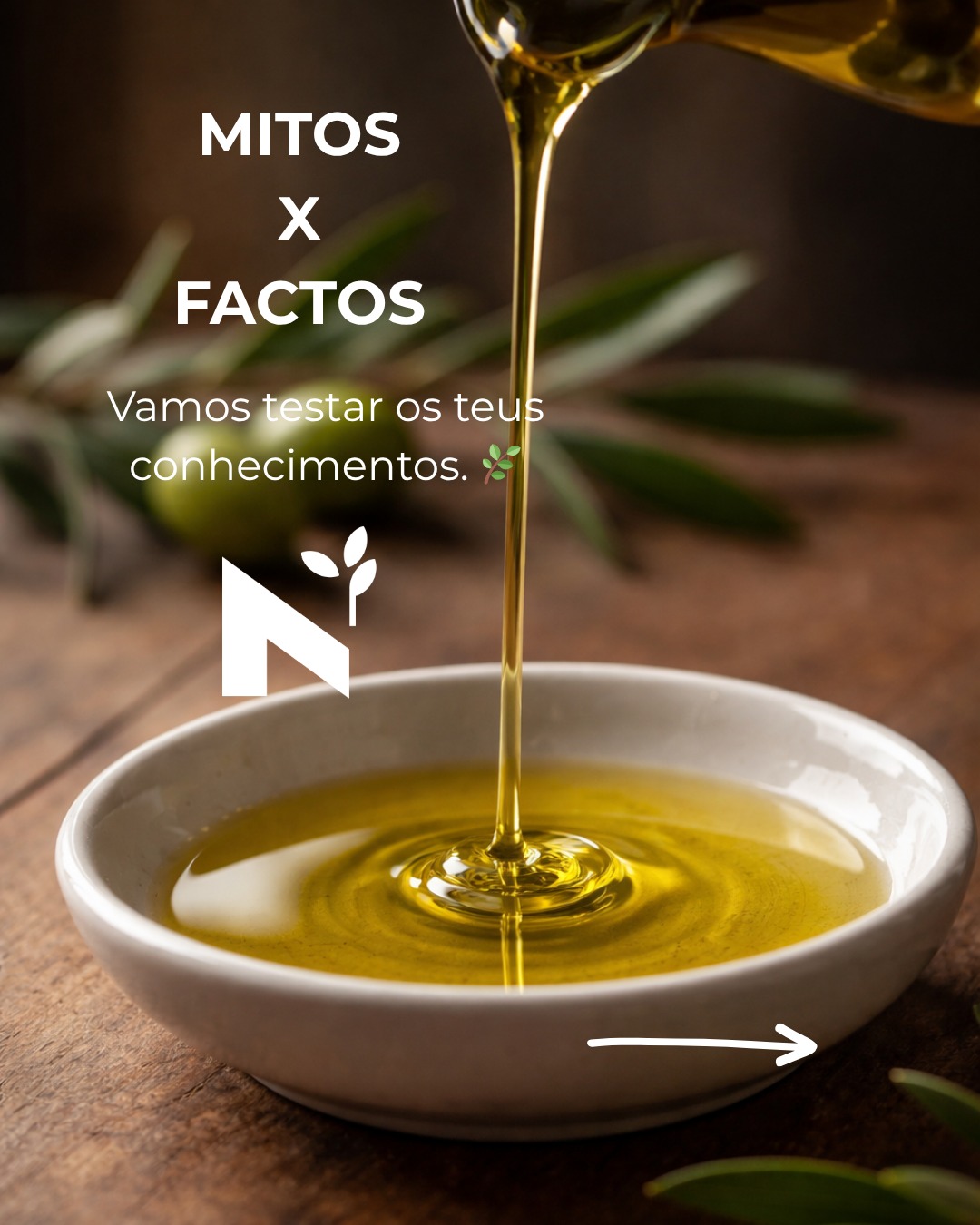 No mundo do Azeite, nem tudo o que se ouve é verdade. Hoje desmistificamos três conceitos errados que podem estar a limitar a tua experiência gastronómica🌿.
1️⃣Teste do Frio: Se o teu azeite ficar espesso ou com "bolinhas" brancas no frio, parabéns! É sinal de que contém triglicéridos naturais que solidificam a baixas temperaturas. Basta colocar à temperatura ambiente para voltar ao normal.
2️⃣ A Cor não é Sabor: O azeite pode ser mais dourado ou mais verde, ambos podem ter qualidade de excelência, o que pode mudar a cor é o ponto de maturação da azeitona, a variedade e até mesmo a filtragem.
3️⃣Estabilidade Térmica: Ao contrário do que se pensa, o Azeite Virgem Extra tem um "ponto de fumo" elevado (aprox. 180°C a 210°C).
👉 Qual destes mitos ainda ouve com frequência? Conte-nos nos comentários!
#azeiteanorte #azeite #trasosmontes #altodouro #nortedeportugal #turismoanorte #turismodenatureza #turismorural #olivoturismo #oliveoilturism #turismogastronomico #gastronomia #gastronomy #oliveira #olivetree #evoo #extravirginoliveoil #portugueseoliveoil #oliveoil #azeitedequalidade #produtoslocais #produtosportugueses #gastronomiaportugesa #cozinhaportugesa #alimentacaosaudavel #healthyfood #saboresdeportugal #portugueseproducts #olivegrove