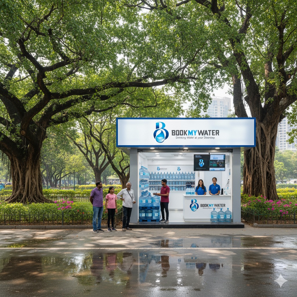 BookMywater store. Download app.