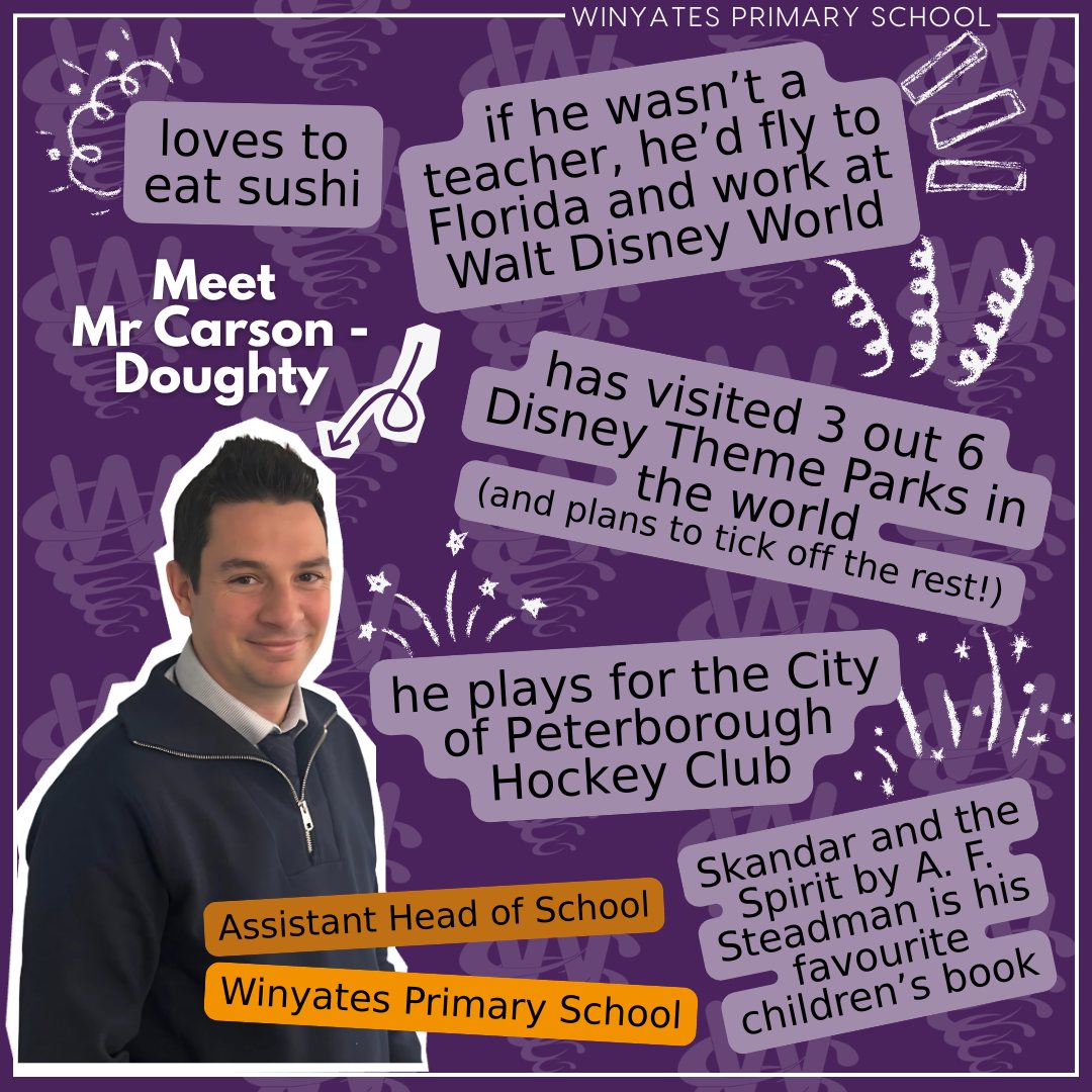 𝗔𝘁 𝘁𝗵𝗲 𝗵𝗲𝗮𝗿𝘁 𝗼𝗳 𝘀𝗰𝗵𝗼𝗼𝗹 𝗹𝗶𝗳𝗲 — 𝘄𝗶𝘁𝗵 𝗮 𝗯𝗶𝗴 𝗺𝗶𝘀𝘀𝗶𝗼𝗻; 𝗺𝗲𝗲𝘁 𝗼𝘂𝗿 𝗦𝗲𝗻𝗶𝗼𝗿 𝗟𝗲𝗮𝗱𝗲𝗿𝘀! 🚀
You’ll often see Mr Carson-Doughty and Mrs Knowling in classrooms, on the playground, or chatting with families at the gate. They love being part of daily school life, while also guiding the important work happening behind the scenes.
Alongside our Head of School, they help make sure our teachers and staff have what they need to give every child the best start, supporting them to have boundless ambition. 🌟
🗨 They're always happy to chat to families — whether or not you share their love of hockey or interior design, helping children flourish is a mission we all share!
.
.
.
#meettheteam #seniorleadership #SchoolCommunity #parentpartnership #funfacts #winyates