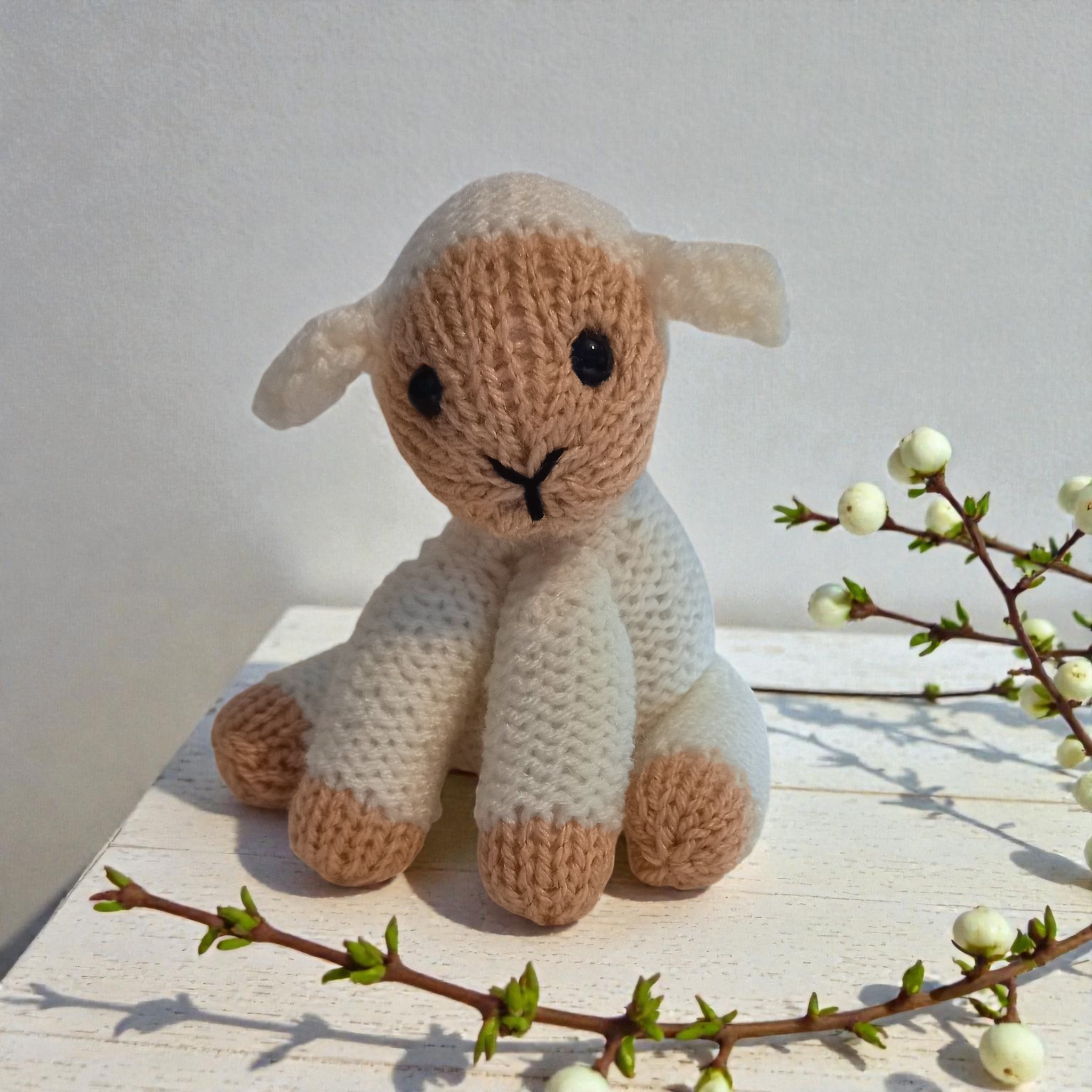 Here's a closer peek at my palm-sized knitted lamb!
I just love how the reverse stocking stitch creates that soft, woolly texture.
It’s the perfect size for tucking into a pocket and bringing along on springtime adventures—whether you’re out for a fun time in the park or gifting it to someone special.
All the pattern links are in my bio 🙂
#KnittedLamb
#PalmSizedToy
#WoollyKnits
#ReverseStockingStitch
#SpringAdventures
#PocketKnits
#HandmadeGift
#KnittersOfInstagram
#SpringCrafts
#SoftToyLove
#KnitToyPattern
#CuddleKnits
#YarnMagic
#KnittingInspiration
#TinyKnits