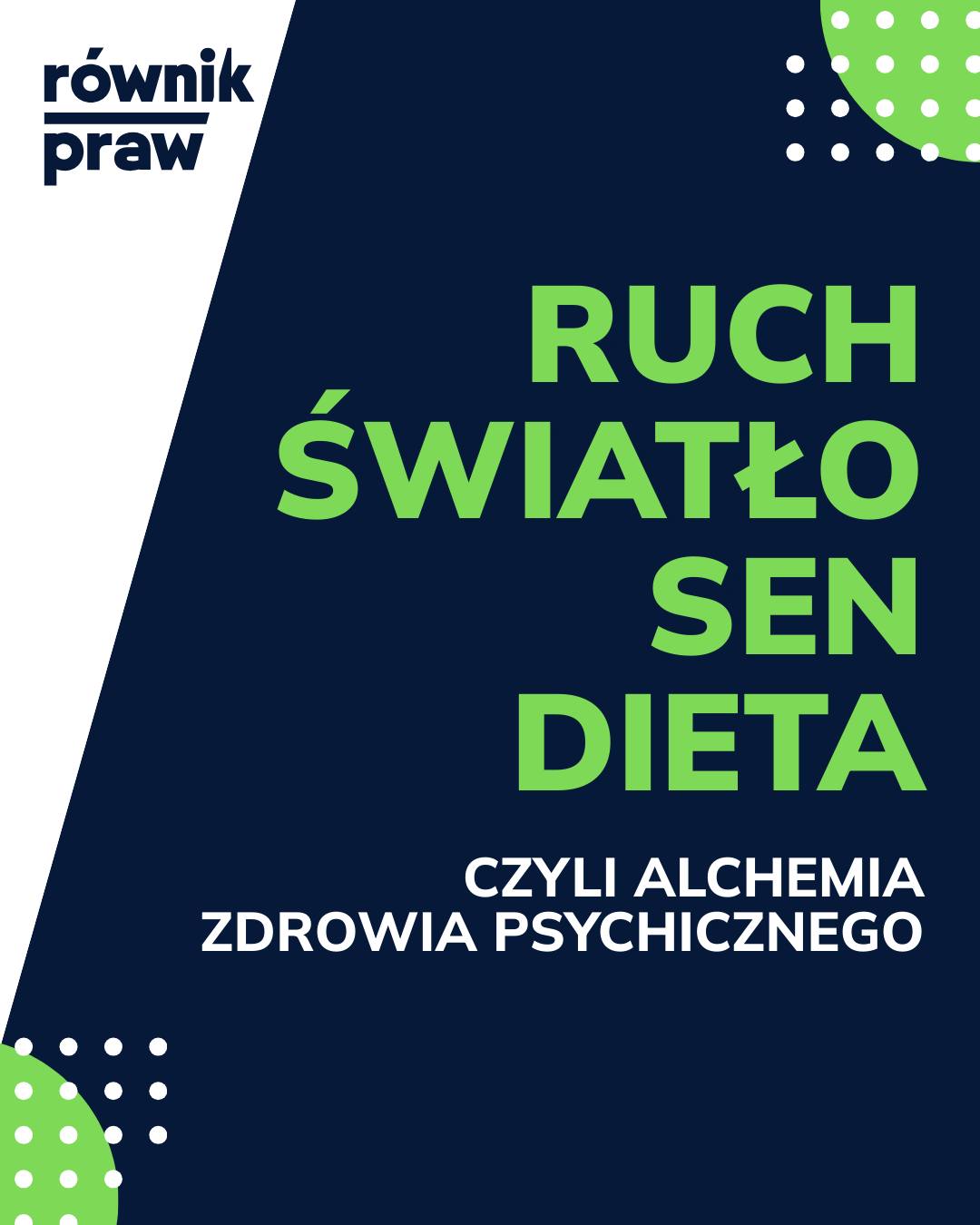 Wiosna kojarzy się z rozkwitem, budzeniem się do życia i nowymi początkami. A jak w tym czasie dbać o swoje zdrowie psychiczne? 🌸
W dążeniu do holistycznego zadbania o swoje zdrowie i rozwój, warto przyjrzeć się podstawom naszego funkcjonowania. Składają się na nie: odpowiednia ilość snu, zrównoważona dieta, aktywność fizyczna, unikanie używek oraz dbanie o relacje. 😴🥑🤸♀️🫂
Co to oznacza w praktyce? Dla każdego trochę co innego, przybliżymy jednak ogólne zalecenia co do wybranych czynników.
▪️Sen - dla osoby dorosłej powinno być to minimum 7 godzin na dobę, dla dzieci i młodzieży - od 8 do 12 w zależności od wieku (im młodszy organizm, tym więcej czasu potrzebuje na regenerację i wzrost). Regularna ekspozycja na słońce działa na sen korzystnie, natomiast niebieskie światło go dysreguluje. Pomocne może się okazać odkładanie telefonu czy laptopa na parę godzin przed zaśnięciem lub darmowe aplikacje filtrujące niebieskie światło. 📲
▪️Odżywianie - starajmy się o regularne pory posiłków, unikanie wysokoprzetworzonych produktów, czerwonego mięsa oraz tłuszczów zwierzęcych i oleju palmowego. W zamian za to zadbajmy o obecność warzyw i owoców, produktów pełnoziarnistych (np. kasza gryczana, pieczywo razowe), białka oraz błonnika. Nie zapominajmy o piciu wody oraz suplementacji witaminy D przez cały rok (przy konsultacji z lekarzem). 🍉
▪️Aktywność fizyczna - dobrze wiemy, że bieganie NIE LECZY depresji, jednak regularny wysiłek fizyczny wpływa pozytywnie na nastrój, koncentrację i omawianą wcześniej jakość snu. Ważne, by była ona dostosowana i przyjemna (!) dla ,,użytkownika". Optymalnie powinno być jej minimum 30 minut dziennie. 🚶♀️➡️
▪️Relacje - według istniejących danych, bycie w znaczących relacjach wydłuża życie i chroni przed chorobami. Warto nie tylko pielęgnować istniejące już więzi, ale również angażować się w lokalne społeczności, gdyż przyczynia się to do zmniejszenia poczucia samotności i izolacji, która jest znakiem naszych czasów. Polecamy też dołączyć do wolontariatu - na przykład w Równiku Praw;)
#zdrowiepsychiczne #BezpłatnePorady #Dobrostan #Wsparcie #pomoc #relacje #DziałPsychologiczny #Wrocław #Psychoedukacja