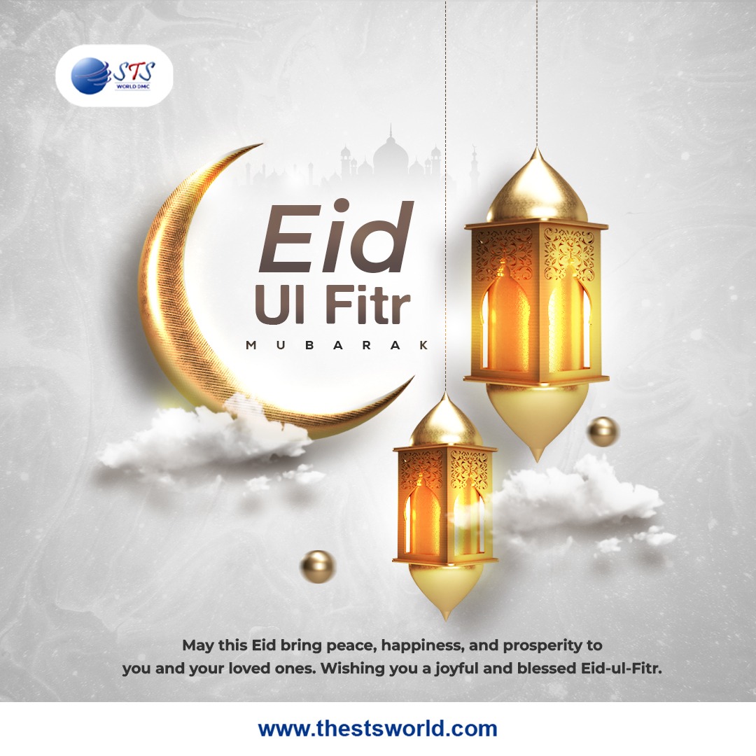 🌙 Eid Ul Fitr Mubarak from STS World 🕌
May this Eid bring peace, happiness, and prosperity to you and your loved ones. Wishing you a joyful and blessed Eid Ul Fitr!
🌐 www.thestsworld.com
#EidMubarak #EidUlFitr #travel #Eid2026 #BlessedEid