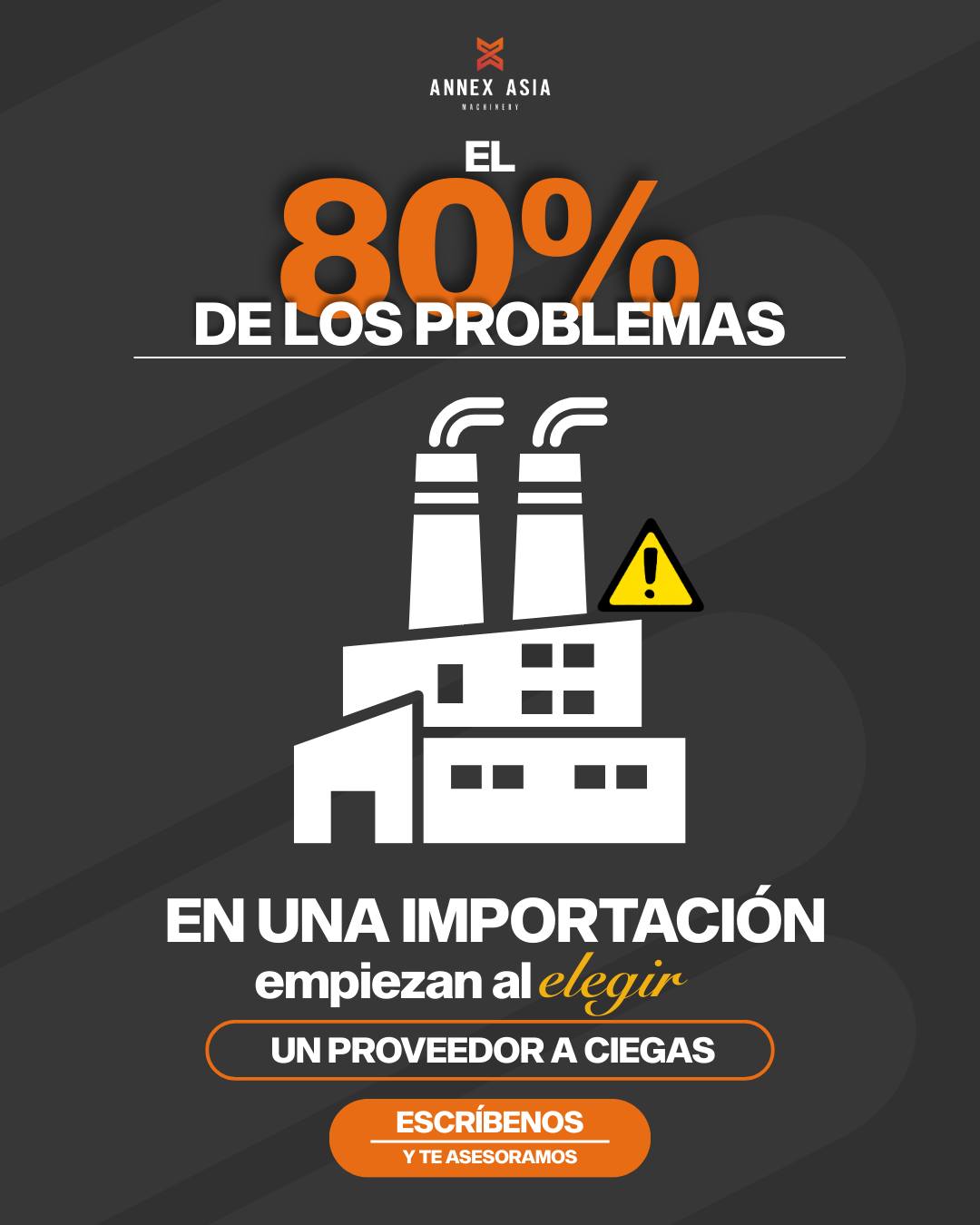 Importar desde China puede multiplicar la rentabilidad de un negocio… o convertirse en un error muy caro si no se hace correctamente. 📦
Tres errores comunes lo explican:
1️⃣ Elegir proveedores sin verificarlos realmente.
2️⃣ No hacer inspección de calidad antes del embarque.
3️⃣ No calcular el costo real de la importación
Estos errores pueden afectar directamente tu inversión.
📩 Escríbenos y te asesoramos