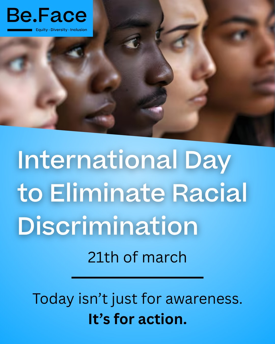 International Day to Eliminate Racial Discrimination. đâš
Inclusion doesnât happen by accident. We build it.
At Be.Face, we donât just hope for a fairer workplace: we actively construct it, one connection at a time!
Through mentorship, we bridge gaps, open doors, and create spaces where diverse talent can thrive. Every mentorship duo we form is a deliberate act of inclusion. đđ€
But we canât build this alone. It takes all of us making conscious choices every day.
đ Weâd love to know: What is one intentional action you are taking this week to foster inclusion in your circle?
Maybe itâs reaching out to someone new, reviewing the hiring practices of your company of your company, or simply listening with an open mind.
Letâs inspire each other to move from intention to action. Share your commitment below! đŹ
And if youâre ready to roll up your sleeves and be part of the solution, join Be.Face as a mentor or mentee. Link in bio. đ±
#InternationalDayToEliminateRacialDiscrimination #BeFace #ActiveInclusion #MentorshipMatters #BuildTheChange #Brussels #WorkplaceEquity #IntentionalAction #HumanConnection #FairWork #discrimination