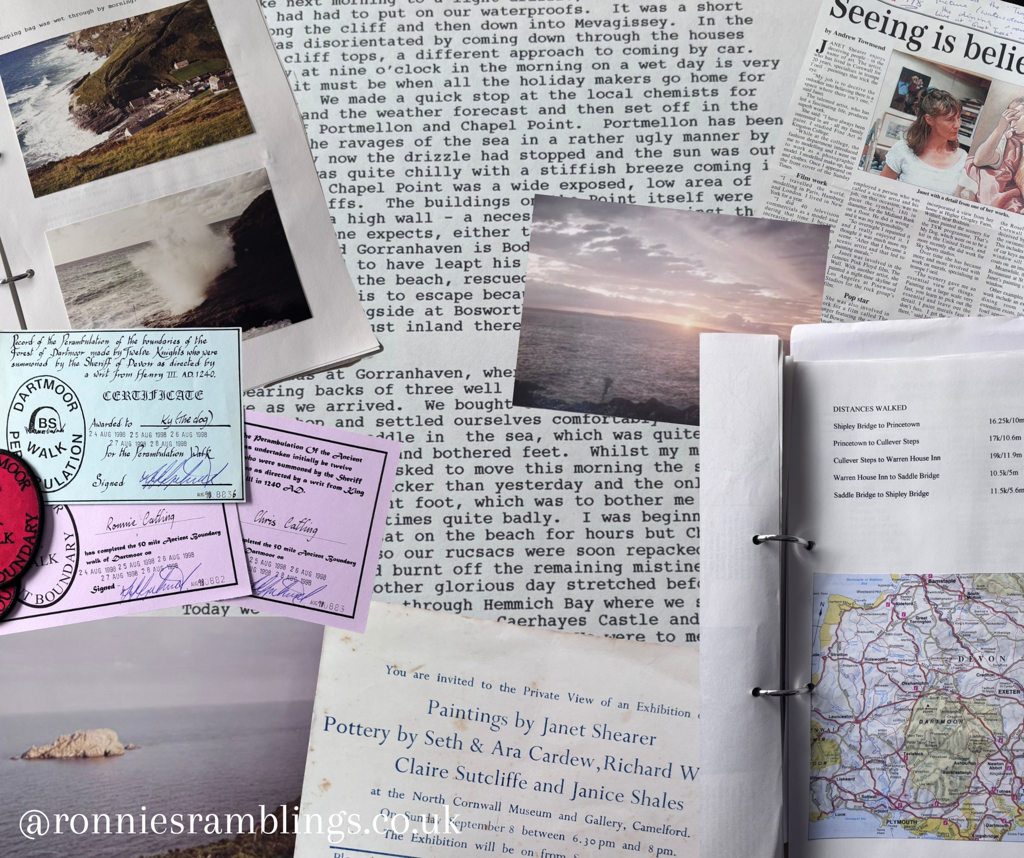 ✨ Today is our favourite kind of Ronnie’s Ramblings day ✨
It’s one of those lovely, creative days where we gather all the little notes, scribbles, memories and half formed ideas to start weaving them together into a brand new blog.
There’s something magical about diving into Ronnie's old notebooks and files, following her spark of a thought and watching all the dots of Ronnie’s writings connect into something wonderful.
These are the days we love most, the days where all the little pieces start to come alive.
A new blog is on its way...and we can’t wait to share it with you!
www.ronniesramblings.co.uk
#RonniesGiftToUs #CapturedMoments #RonniesRamblings #InspiredbyRonnie #NotebookLove #RonniesCollection