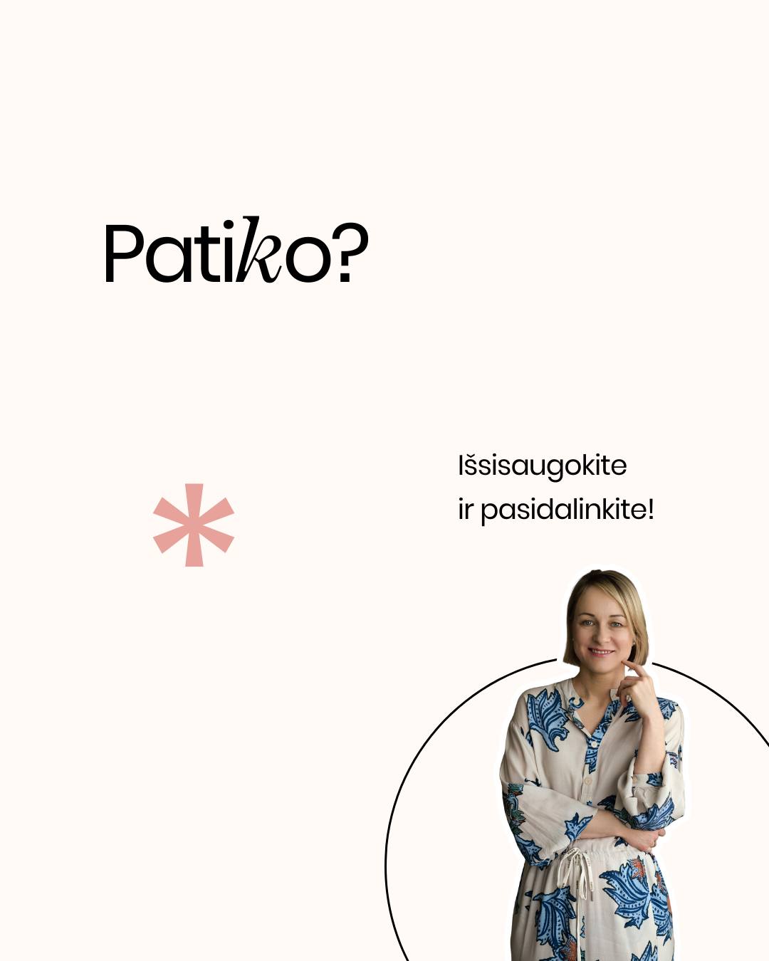 „RIBA“ SKAMBA KAIP BAUSMĖ? O turėtų skambėti kaip... dovana! 🎁
Dažnai tėvams daryti „tvarką“ trukdo viena nuostata: baimė būti „blogu policininku“. Tačiau nubrėžti ribą nereiškia nubausti. Tai reiškia pamokyti vaiką naviguoti šiame dideliame ir painiame pasaulyje. 🌍
Tad kuo gi skiriasi taisyklės nuo ribų?
📏 Taisyklės yra kietos ir nekintamos (kaip, pavyzdžiui, eismo taisyklės).
🌊 Ribos yra lankstus susitarimas, pagrįstas tėvų komfortu ir gyvenimo situacija.
Braukite karuselėje ir sužinokite:
✅ Kodėl ribos yra apie ryšį, o ne apie draudimus?
✅ Kaip mamos ir tėčio ribos gali skirtis (ir kodėl tai normalu)?
✅ Kodėl sunku brėžti ribas vaikams?
Svarbiausia prisiminkime: mokydami vaiką gerbti jūsų ribas, jūs mokote jį pažinti žmones ir saugoti save.
Kurią ribą jūsų namuose sunkiausia išlaikyti? Pasidalinkit komentaruose!
- tėvystės koučerė Dovilė @pagarbitevyste 🤍
#pagarbitevyste #mylu #mylult #tevyste #motinyste #tevai #auklejimas #vaikyste #vaikuauginimas #auklejimas #tevuemocijos #emocijos #tevupalaikymas #vaikas #vaikai #tetis #mama #mylultseminarai #myluseminarai #ribos #mamosgyvenimas #tevai #psichologija #šeima