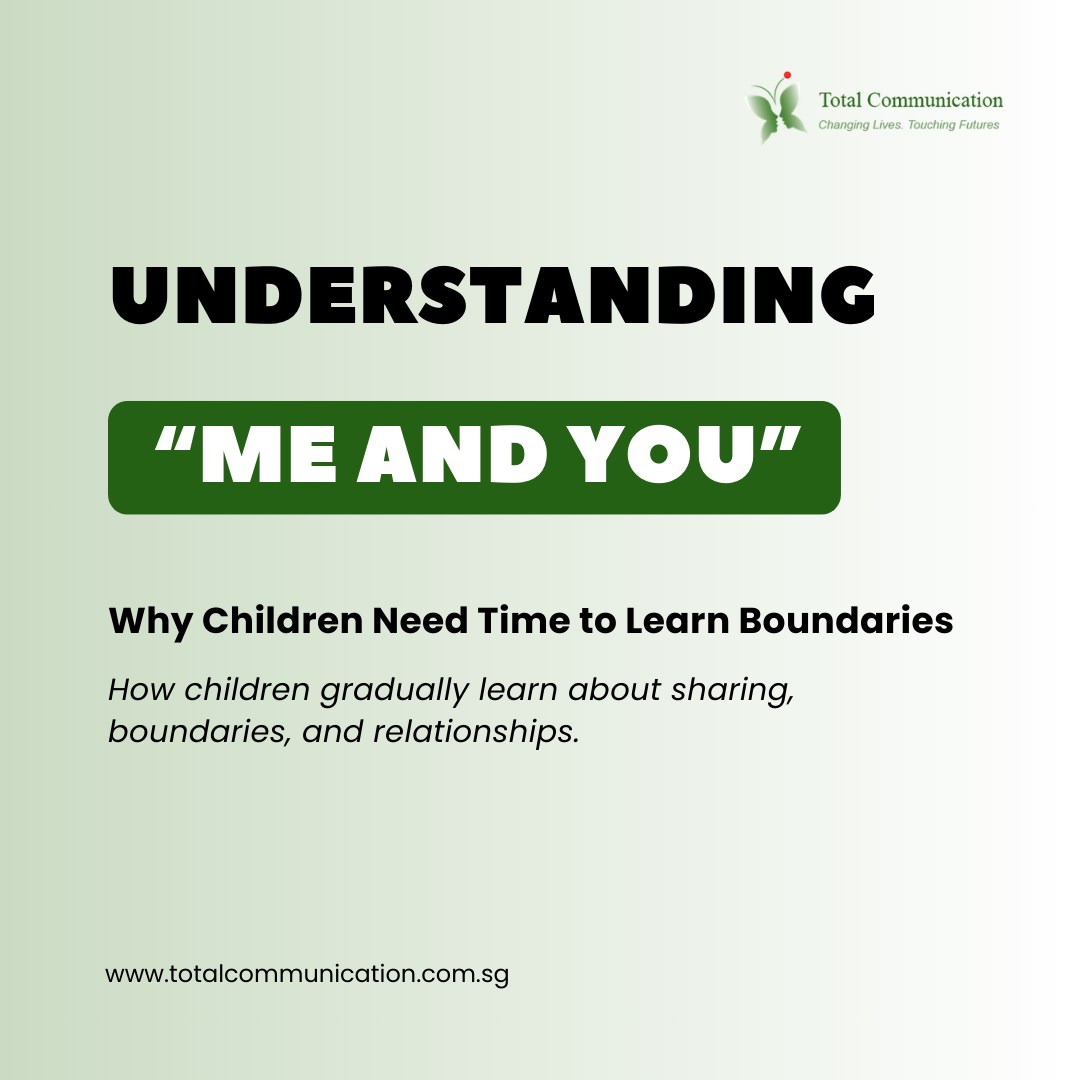 Struggles with sharing are often developmental, not behavioural.
Children are still learning “me and you”. Swipe to explore.
To learn more, contact us, call/WhatsApp: +65 9115 8895
#ChildDevelopment #ParentSupport #EarlyLearning #SocialSkills #EmotionalDevelopment #ParentingTips #ChildBehaviour #LearningThroughPlay