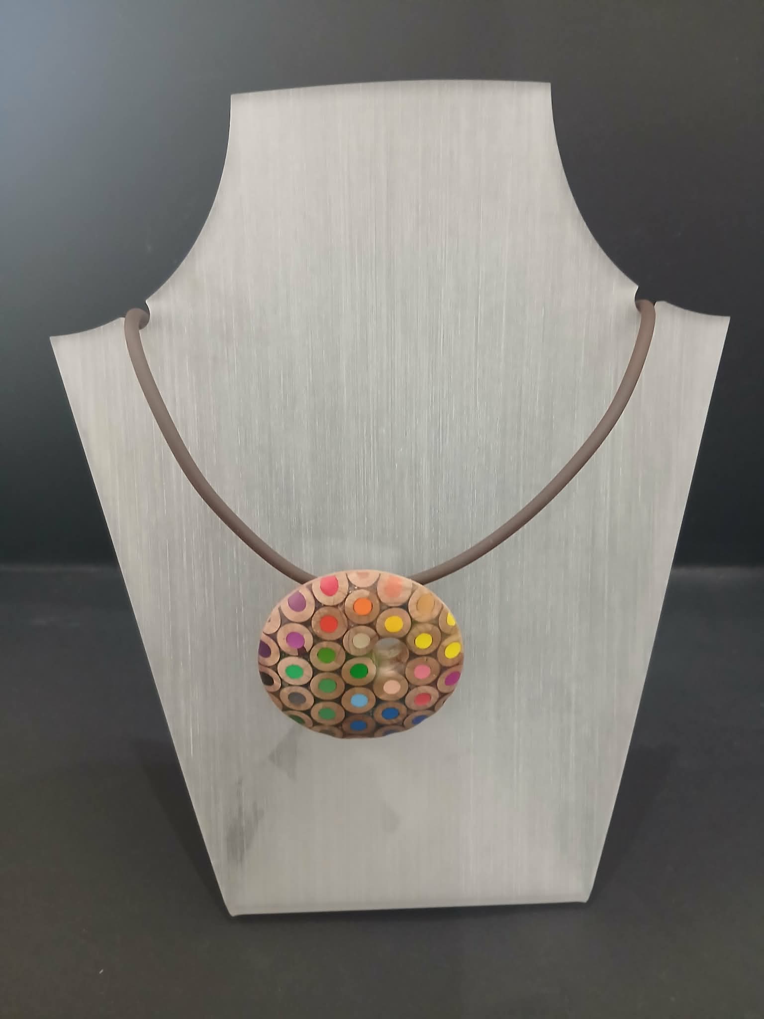 Recycled Derwent pencil jewellery from Zinc White