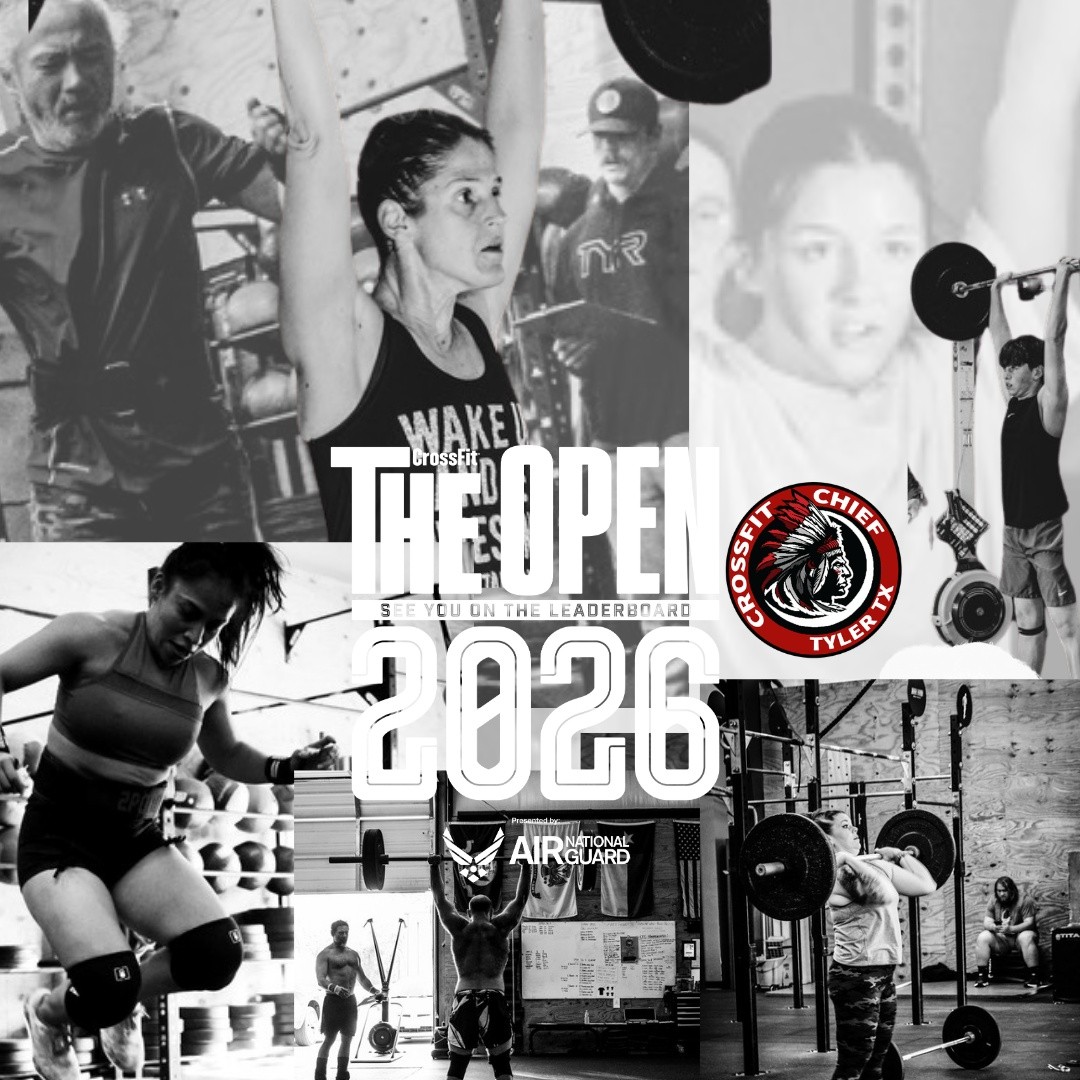 The 2026 CrossFit Open pushed limits and tested resolve.
CrossFit Chief athletes answered the call—showing grit, mental toughness, and an unbreakable work ethic. We showed up, put in the work, and proved what they’re made of.
#crossfit #cfc #tylertexas