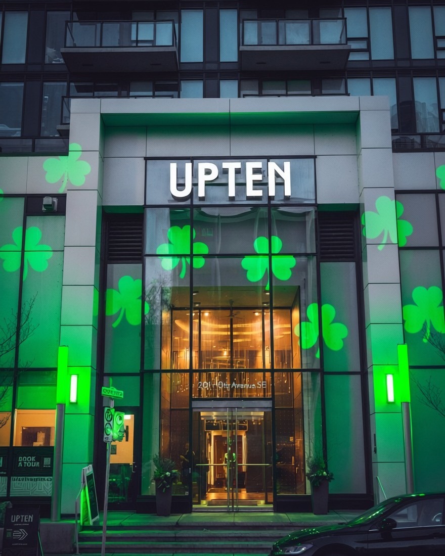 Wishing our Upten community a happy and lucky St. Patrick’s Day! Calgary friends, where’s your go‑to spot for a pint tonight? 👀☘️
#StPatricksDayYYC #YYCLiving #LuckyLiving #CalgaryApartments #Upten