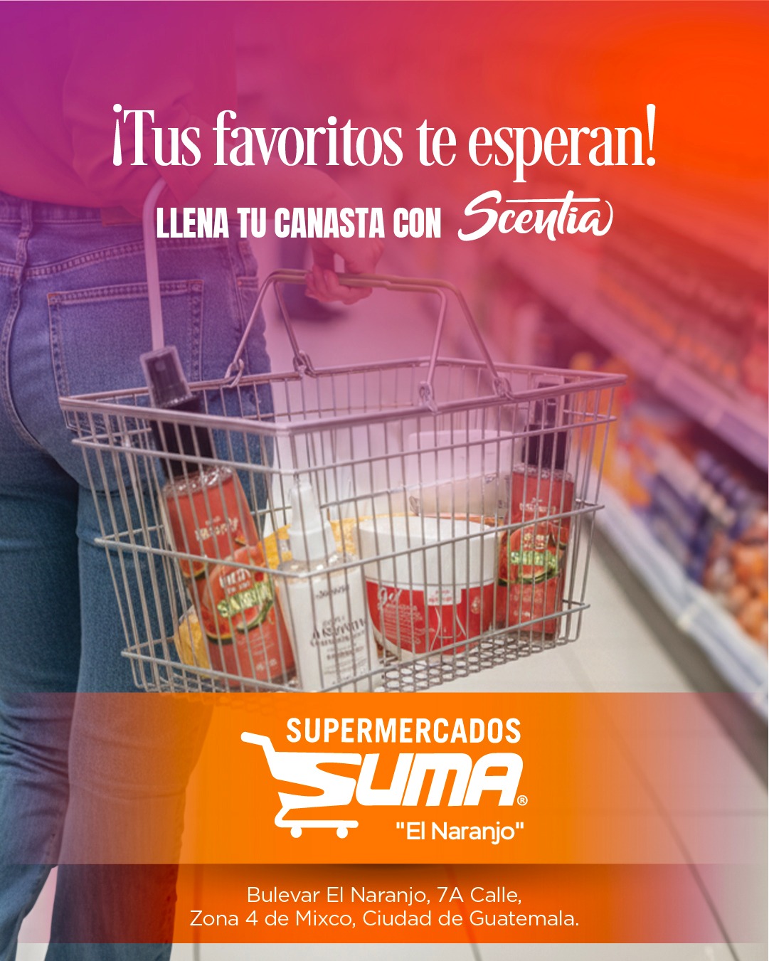 Haz una parada en Suma Naranjo y encuentra tus productos Scentia listos para llevar.
¡Te esperamos en Bulevar El Naranjo, 7A calle, zona 4 de Mixco, Ciudad de Guatemala!
#scentia #scentiacentroamerica #bellezaempoderadora #scentiacontigo #protección