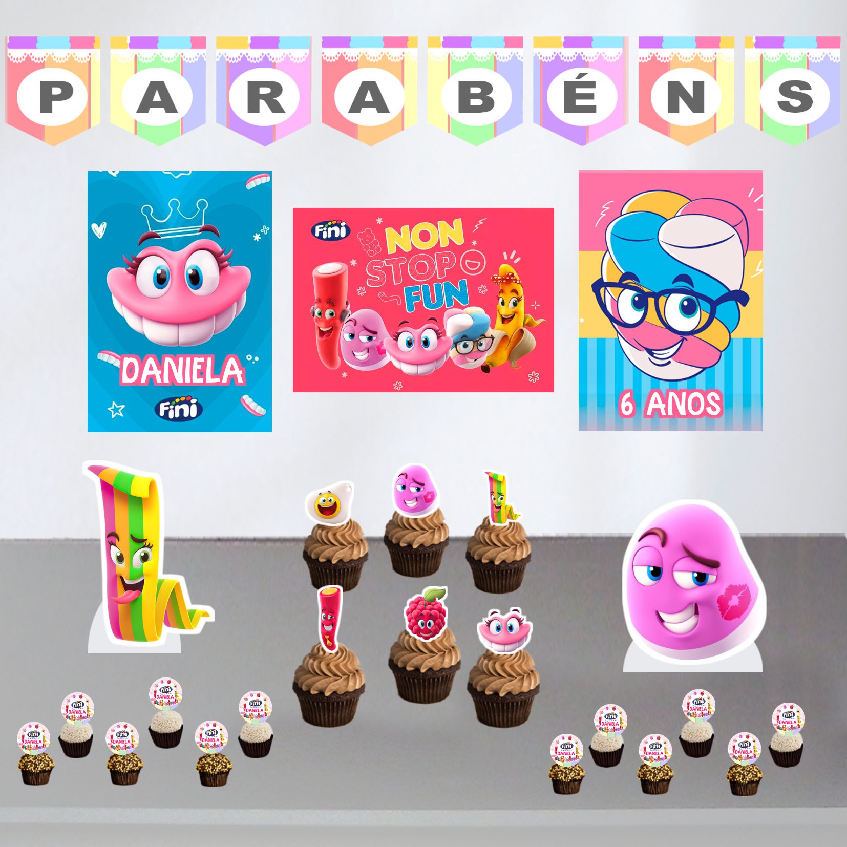 🍭✨ Mini Kit Festa Fini ✨🍭
Uma festa cheia de cor, alegria e muuuita doçura! 🌈💖
Se queres uma decoração divertida e diferente, o tema Fini é perfeito para transformar qualquer mesa num verdadeiro mundo de guloseimas 😍🍬
Com cores vibrantes, personagens fofos e detalhes que fazem toda a diferença, este kit deixa a festa pronta em minutos — prática e linda! 🎉
💗 Personalizado com nome e idade
🧁 Ideal para cupcakes e mesa de doces
✨ Perfeito para festas em casa
Uma escolha simples… mas com um resultado incrível 💖
💌 Encomendas por mensagem privada ou pelo site https://www.kidsart.com.pt/product-page/mini-kit-festa-fini-personalizado-para-anivers%C3%A1rio-infantil
#festafini #temafini #minikitfesta #festainfantil #decoracaodefestainfantil #festapersonalizada #festacolorida #decoracaoinfantil #aniversarioinfantil #mesadefesta #toppercupcake #festadoces #ideiasdefesta #festacriativa #detalhesqueencantam #mamaeempreendedora #lojadefestas #festalinda #partydecor #festasimples