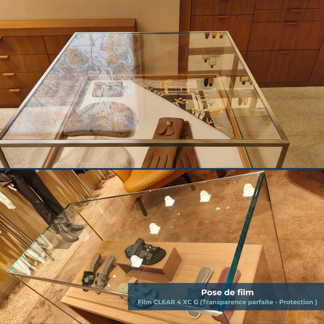 ✨ Protection invisible dans un magasin de luxe à Aix-en-Provence ✨
Pose du film Clear 4 XCG sur les comptoirs pour préserver leur finition sans modifier leur apparence.
Discrétion. Performance. Durabilité.
Signé Verre IDF 🛠️
#VerreIDF #Clear4XCG #MagasinDeLuxe #AixEnProvence #ProtectionComptoir #RetailDesign #ExpertDuVerre