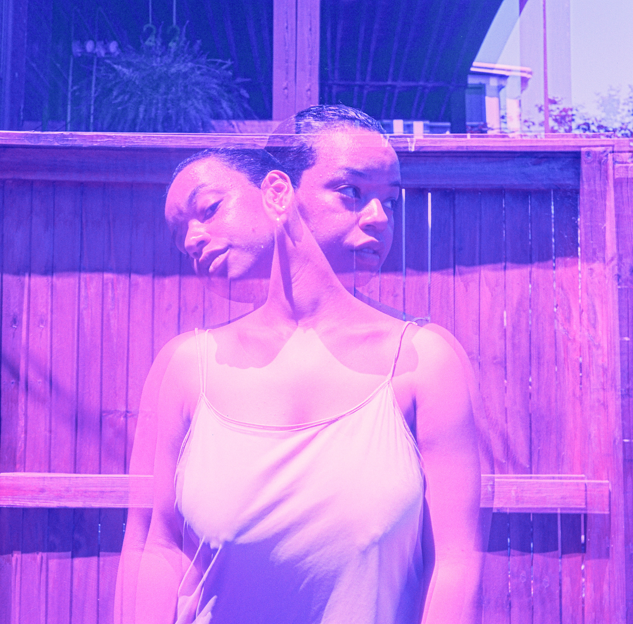 @tiffanyjoy1955
"I photograph Black women in personal spaces including their homes, backyards, and neighborhoods to honor their stories, celebrate their presence, and offer narratives that recognize and uplift diverse voices within our community. I am interested in multiple exposures for the way they manifest the possibility of multiple meanings, dual perceptions, and the limitlessness of the seemingly singular. Film has tought me to move with intention, to observe deeply, and to honor the feelings within every frame.”
See Tiffany Sutton's work in the (un)Focused show @kcartistscoalition May 15-July 3