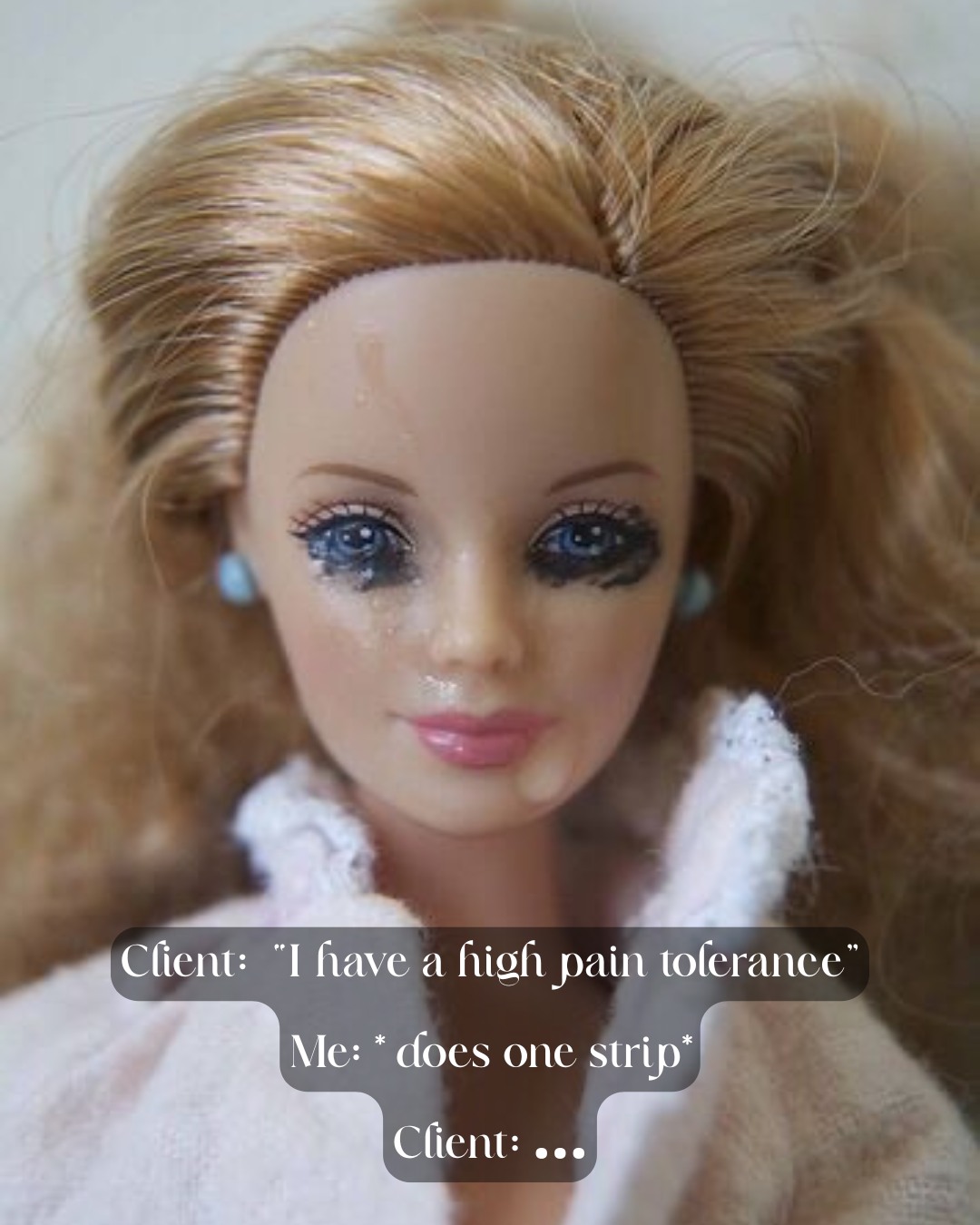 POV: You’re an esthetician and nothing surprises you anymore… but also everything does😭
#barbie #unhingedbarbie #unhingedbarbiememes #esthetician #estheticianlife #estheticianmeme #estheticianedition