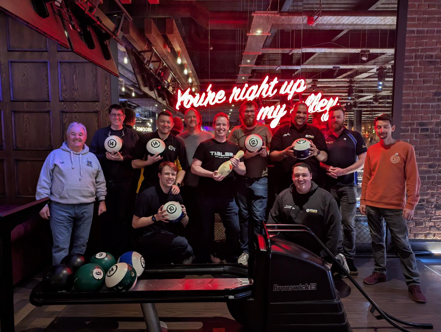 This week a few of our guys headed over to Ace of Lanes in Bishops Stortford to take on other Round Table clubs from across Essex. 🎳
You might not know, but there are around 300 Round Table Clubs across Great Britain & Ireland, as well as many clubs around the world. 🌍
That means wherever you are there is always a chance to meet up, expand your network, and make a difference! 🙌🏼
Sadly, Dunmow placed 2nd, but we’ll have another go at bringing home the trophy next year! 🏆
Fancy getting involved, drop us a line!
#igniteyoursociallife
#domore
Clacton-on-sea Round Table
Chelmsford Round Table
Hoddesdon Round Table