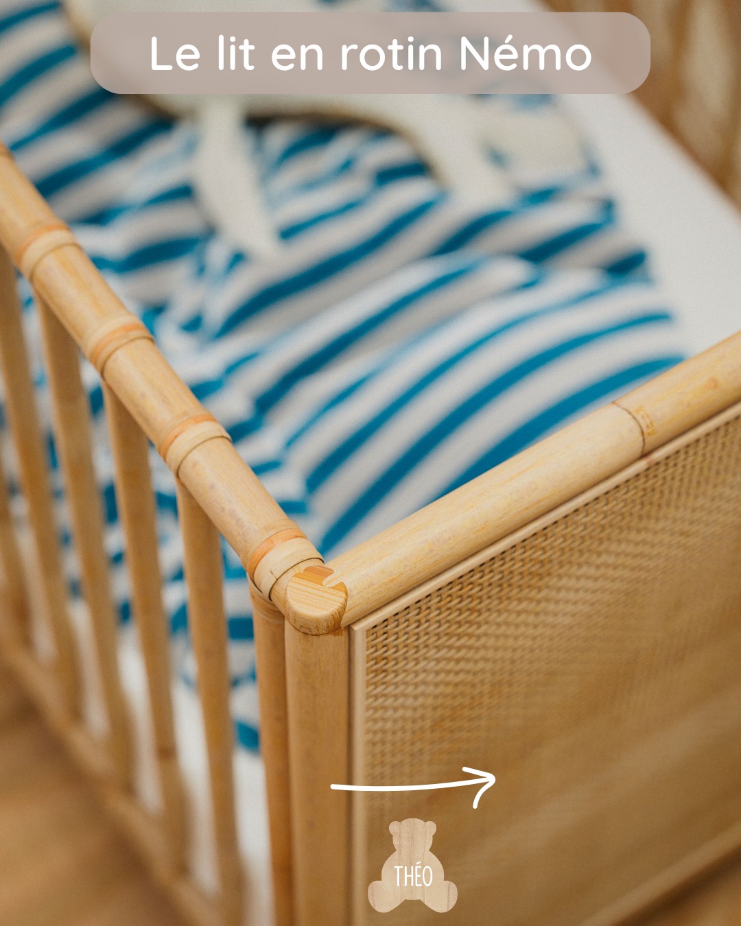 Entièrement fait en rotin, ce ravissant lit Némo aux panneaux en tressage français est très léger et facile à bouger dans la chambre.
👶 Dès la naissance
🛏 Lit bébé
🔒 Norme NF EN 716
💡Idéal si vous cherchez un lit léger et naturel
#chambreBebe #BoisNaturel #bebe #MateriauxNaturels #TheoBebe #theobebe #ThéoBébé #chambrebebe #mobilierdurable #litevolutif #BienEtreBebe #OffreSpéciale #Déco