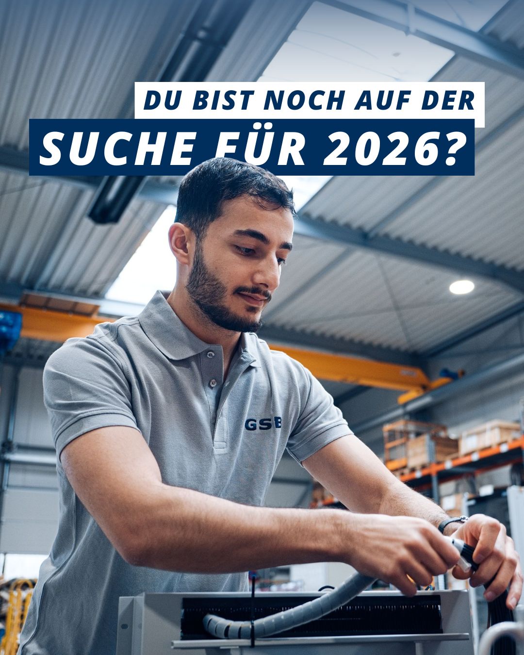 Ausbildung als Elektroniker für Betriebstechnik (m/w/d) – für 2026 beim #TeamGSB
Bei der GSB packst du von Tag 1 mit an – in echten Projekten und einem Team, das dich fördert. Du möchtest 2026 durchstarten und hinter die Kulissen der modernen Energieversorgung blicken? Dann sichere dir jetzt deinen Ausbildungsplatz für 2026. Wir bilden dich aus und begleiten dich dabei, wie du:
✅ Elektrische Anlagen installierst und wartest
✅ Moderne Steuertechnik meisterst
✅ Im Team mit erfahrenen Profis zusammenarbeitest
📱 iPad zum Start
🚆 Deutschlandticket-Zuschuss
💪 Übernahmechance & Weiterbildungen
Bewirb dich jetzt! Mehr Infos unter 👉 gsb-gruppe.de/karriere ⚡
#GSB #Ausbildung2026 #Energietechnik