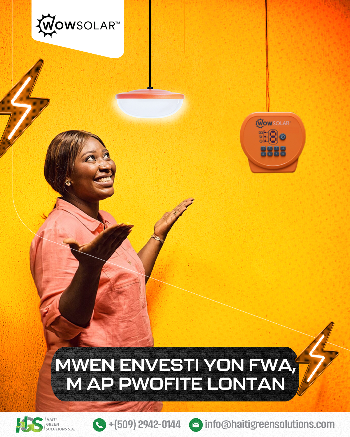 BÈL ENVESTISMAN 😍❤️🫶🏼🫶🏼 SA W AP TANN OU MENM ?
#HGS #solarpower #haitigreensolutions