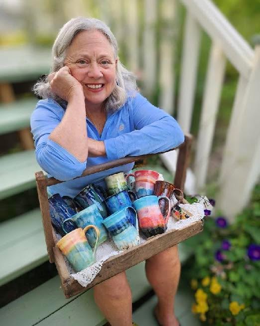 Artists Greenhouse Sale is delighted to welcome back ceramic artist Maggie Pike. Her beautiful pieces combine form, function and color. And such amazing, luscious color! She brings depth to her work by applying layer upon layer of rich glazes. Come to the sale and you might just leave with your new favorite coffee mug! Artists Greenhouse Sale is coming May 30 (9 a.m. - 4 p.m.) and May 31 (11 a.m. - 3 p.m.) at 4th Quarter Farm, 1335 S. Woodbine Rd., West Linn, OR 97068. Visit www.artistsghsale.com for more details. #aghs #4thquarterfarm #cerámicart