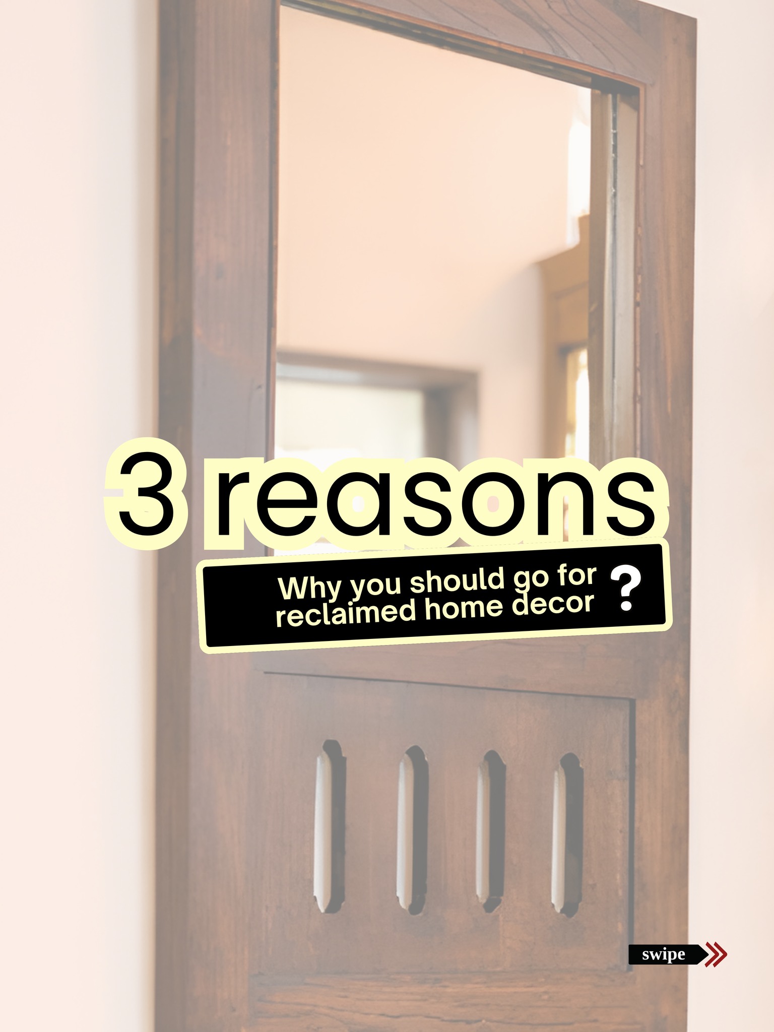 3 Reasons Why You Should Go for Reclaimed Home Décor 🌿
What’s your take on reclaimed décor? Share your thoughts below 💬
Tag a friend who loves eco-friendly home styling 💚
#ReclaimedDecor #SustainableLiving #EcoFriendlyHome #homedecorideas #vintagestyle #DecorEdit