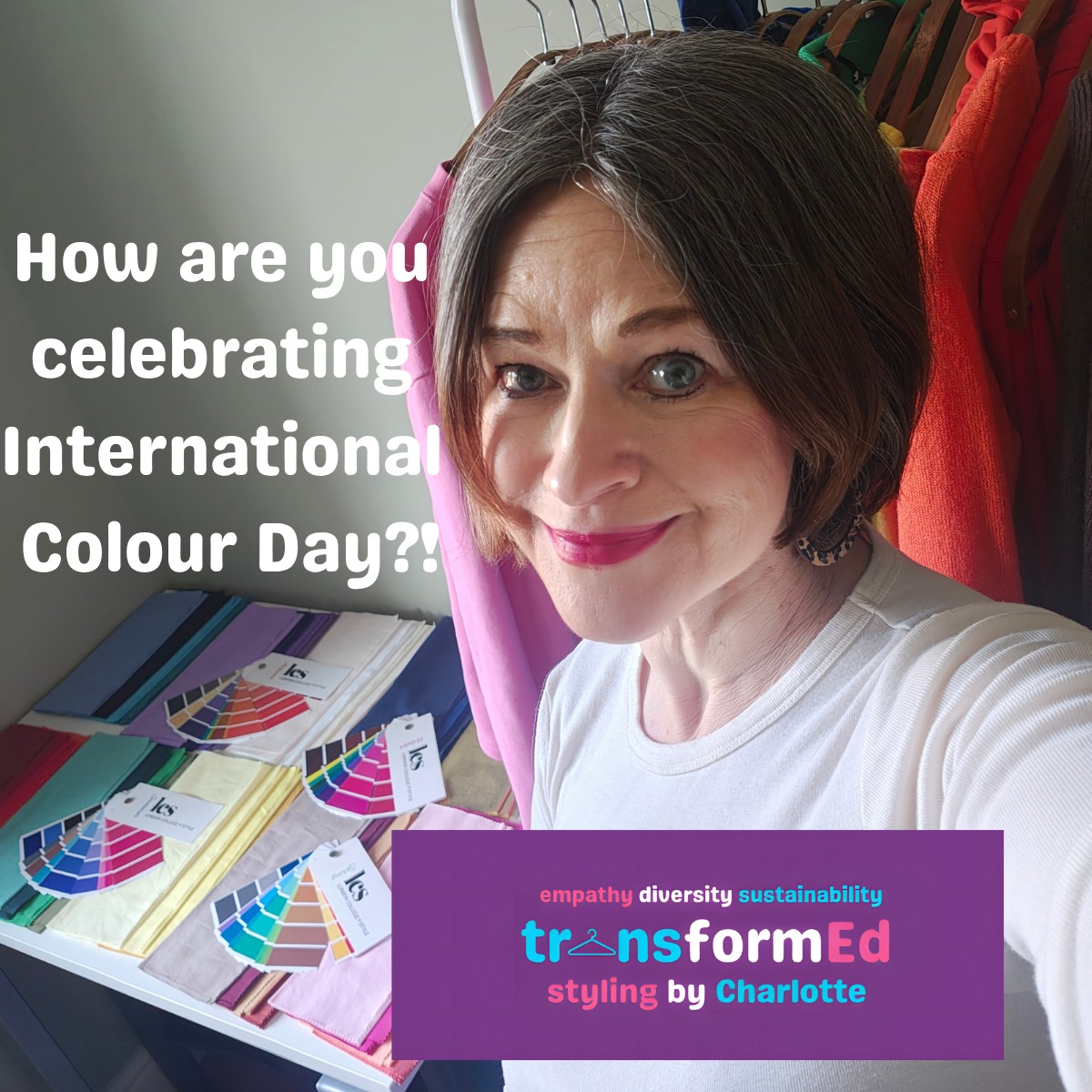 Did you know it's International Colour Day? Colour is something I'm always very aware of, and it was fitting that I had a booking this morning to work with a colour analysis client. I always wear one of my best versions of white to do a colour analysis, and because I had a belt malfunction yesterday, I added some interest to a simple outfit with a scarf worn on my waist.
After she'd left I had a boot malfunction too! Sustainable style isn't just about buying second hand (the boots were from a charity shop), but re-wearing and repairing are part of that bigger picture too. The glue will be coming out again!
Trousers and tee @_kettlewell
Scarf @oestlondon
#colouranalysishull #mybestcolours