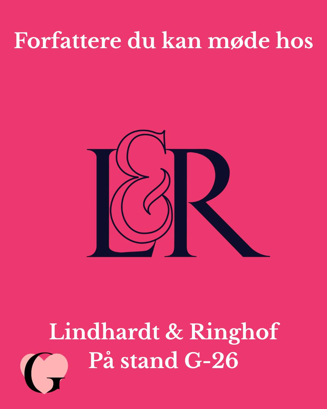 På stand G-26 kan du finde en ny udstiller, nemlig Lindhardt & Ringhof.
De tager deres romanceforfatter L. Sherman med, som både signerer bøger og deltager i forskellige oplæg. Hun er desuden aktuel med "Den napolitanske brud" der udkommer på festivalen og fejres med en reception.
L. Sherman er at træffe både lørdag og søndag. Tider for reception og signering kan findes i magasinet på side 23.
www.gunstfestival.com/gunstmagasinet