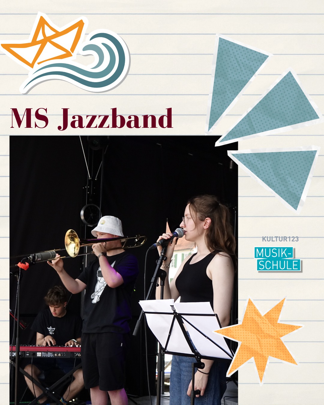 Die Jazzband der Musikschule Rüsselsheim ist ein lebendiger Ausdruck von Kreativität und musikalischem Können 🎷 Gegründet vor einigen Jahren, hat sich die Band zu einem wichtigen Bestandteil des Schullebens entwickelt. Sie besteht aus talentierten Schülerinnen und Schülern, die verschiedene Instrumente spielen, darunter Saxophon, Posaune, Klavier, Gitarre, Bass, Schlagzeug und Gesang. In der Jazzband geht es nicht nur um Musik, sondern auch um Teamarbeit, Freundschaft und das Teilen von Erfahrungen. Die Mitglieder unterstützen sich gegenseitig und schaffen eine positive und inspirierende Umgebung, in der jeder sein volles Potenzial entfalten kann 💪🏼
.
.
#belrfestival #festival #rüsselsheim #belr #sturmfrei