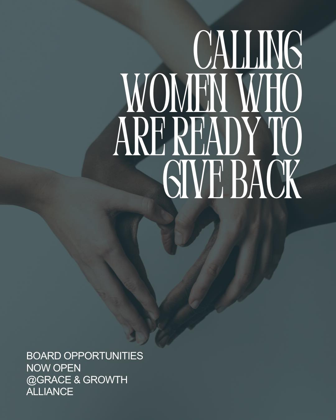 WE ARE LOOKING FOR YOU! 💕
We are building a faith-based nonprofit focused on walking alongside women after crisis, when the real rebuilding begins… helping them restore their lives with dignity, faith, community, and support. 
And now, we’re ready to build the right board around it in Niagara.
I’m specifically looking for individuals with experience in:
• Family Law
• Finance / Accounting
• Public Relations / Social Media
• Human Resources (policy development, governance, by-laws)
If you’ve sat on a Board of Directors before, or you feel called to contribute your expertise in a meaningful way within a philanthropic space… we would love to connect.
We are going through an interview and selection process to ensure we bring on the right people who are aligned with the mission, the values, and the vision of what we’re building.
This is for those who don’t just want to be part of something…
but feel called to make a real impact in the lives of women.
If that’s you…
DM me if you’re interested and would like more information 😍🥰