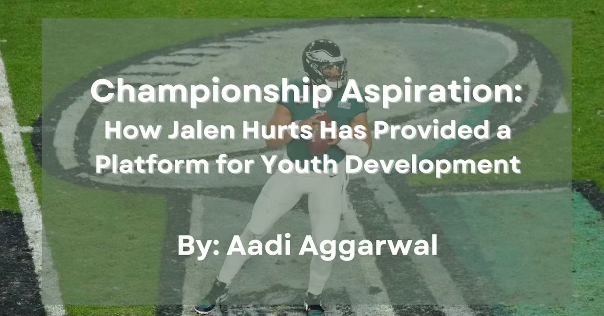 Spotlighting a meaningful TUAMA blog post by Aadi Aggarwal ✨
“Championship Aspiration: How Jalen Hurts Has Provided a Platform for Youth Development” — published in December — explores how Jalen Hurts is inspiring youth and creating opportunities for growth and leadership through his foundation and community efforts.
Read it at the link in our bio! 🤍
#TUAMA #TempleUniversity #JalenHurts #TempleMade #YouthDevelopment